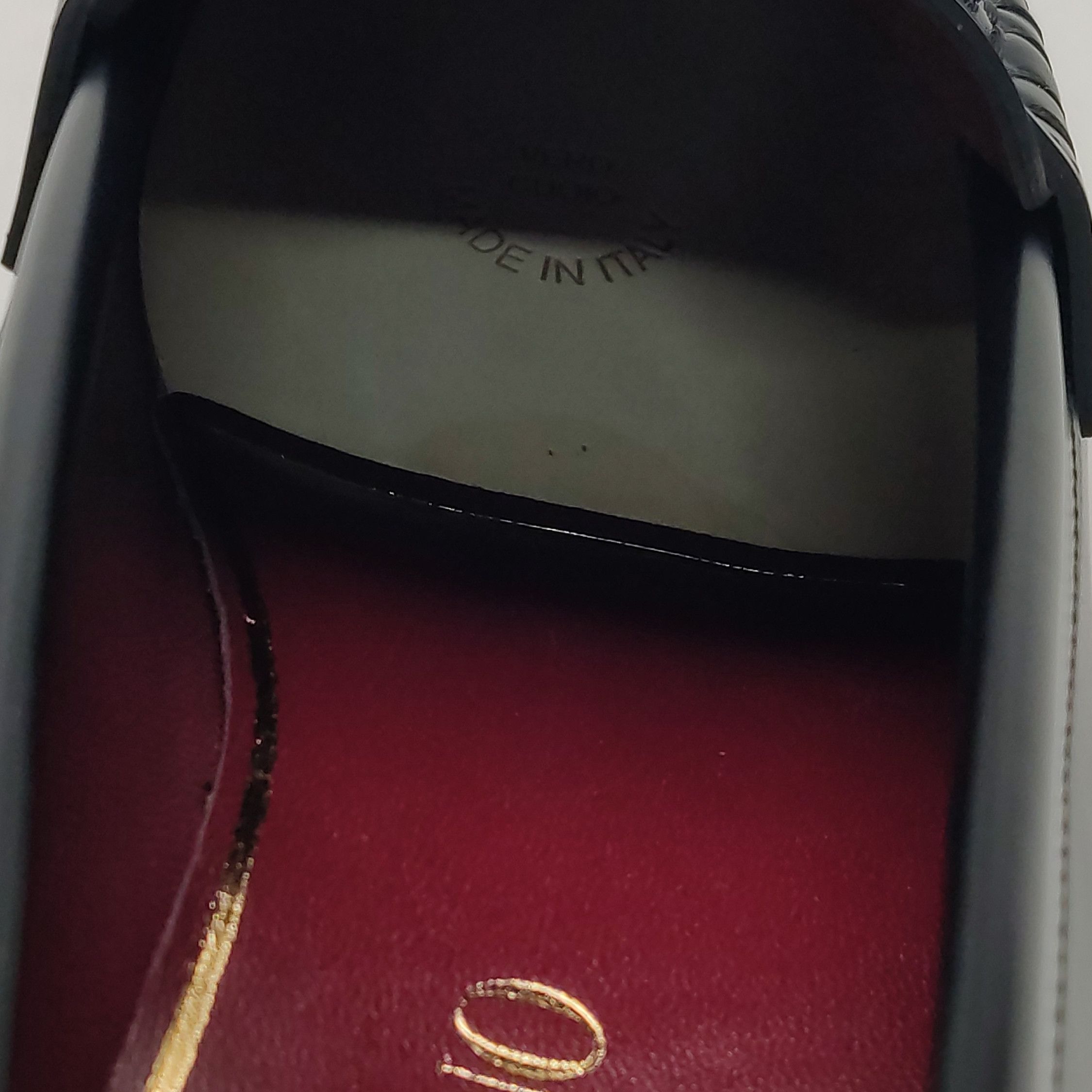Valentino Valentino V-Logo Leather Loafers Size 42.5 Size US 9 / EU 42 - 10 Thumbnail