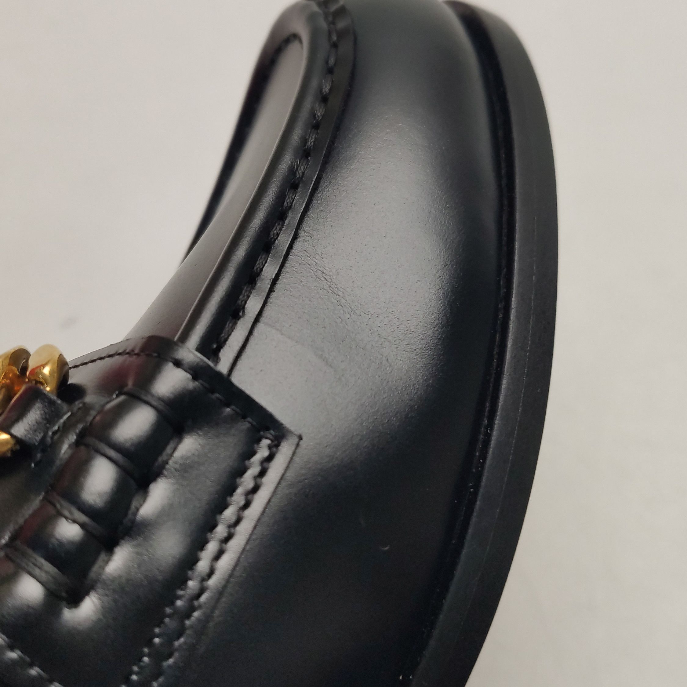 Valentino Valentino V-Logo Leather Loafers Size 42.5 Size US 9 / EU 42 - 14 Thumbnail