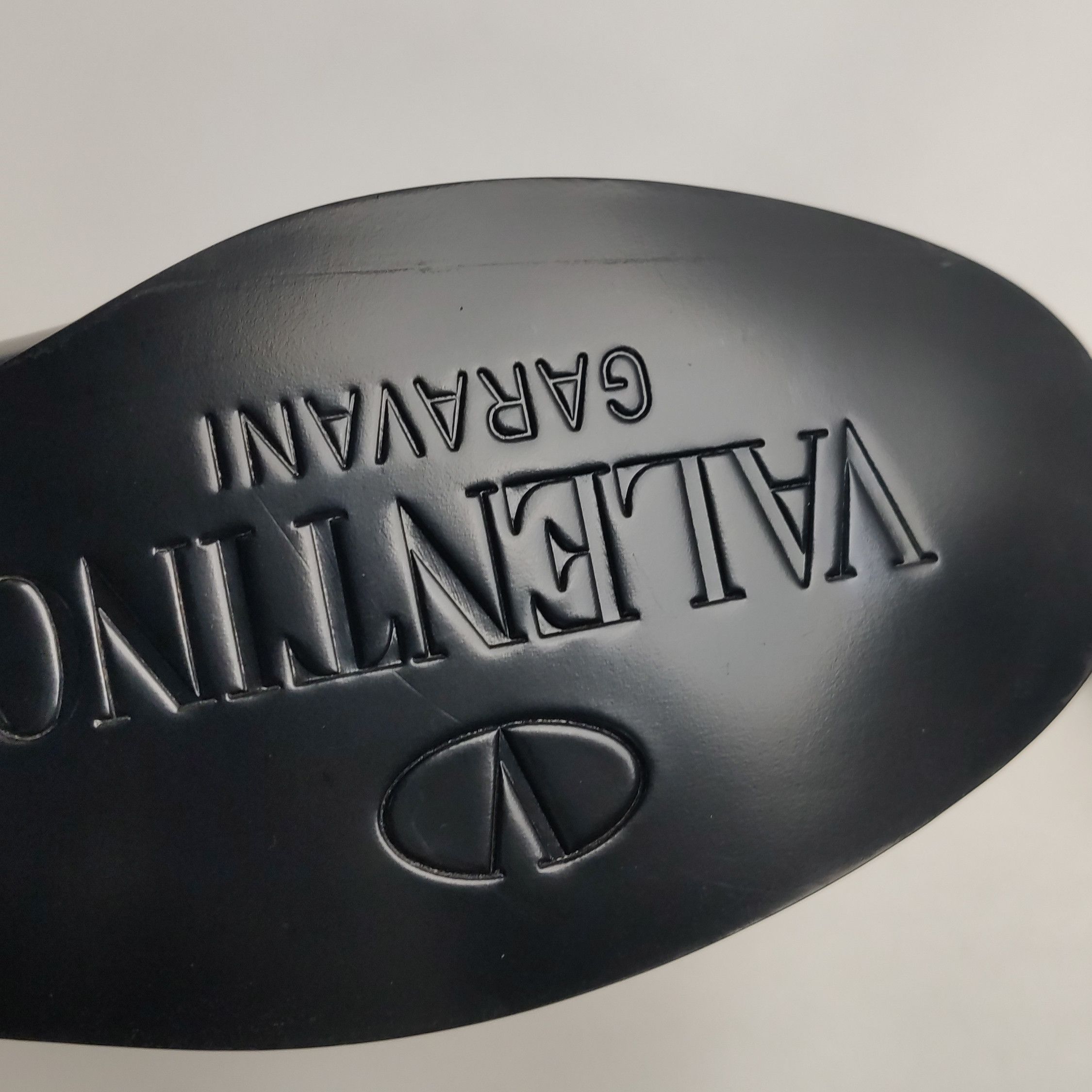 Valentino Valentino Black Leather VLogo Loafers 42 Size US 9 / EU 42 - 12 Thumbnail