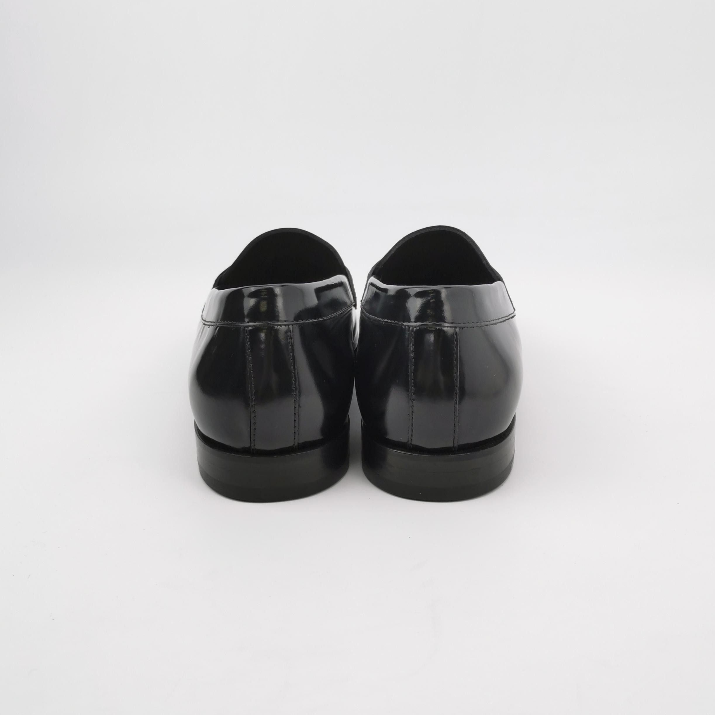 Valentino Valentino Black Leather VLogo Loafers 42 Size US 9 / EU 42 - 5 Thumbnail
