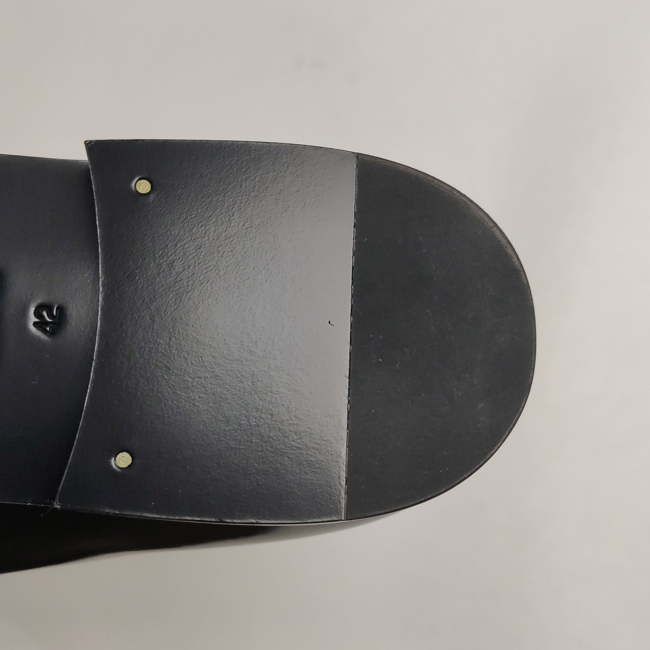 Valentino Valentino Black Leather VLogo Loafers 42 Size US 9 / EU 42 - 10 Thumbnail