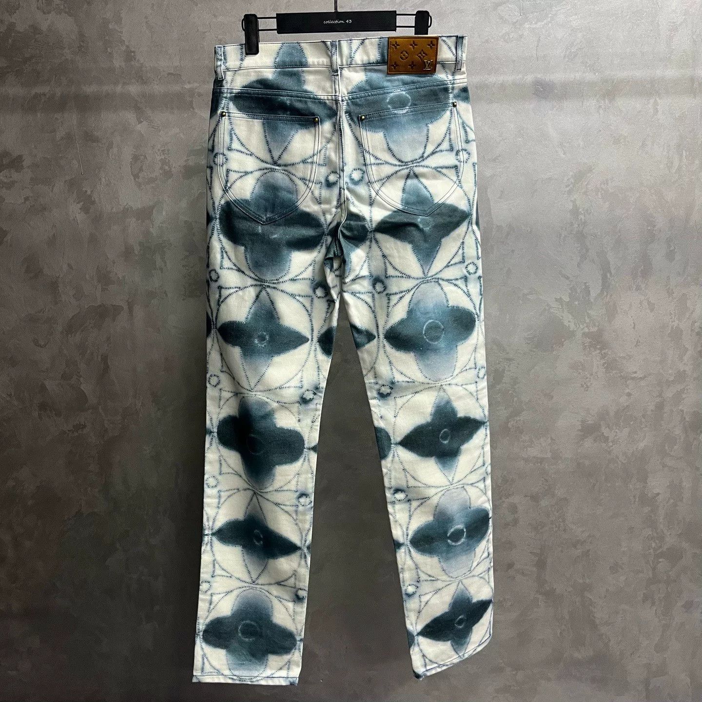 Louis Vuitton Louis Vuitton Casual Printed Blue Denim Jeans 28 Men Size US 28 / EU 44 - 2 Thumbnail