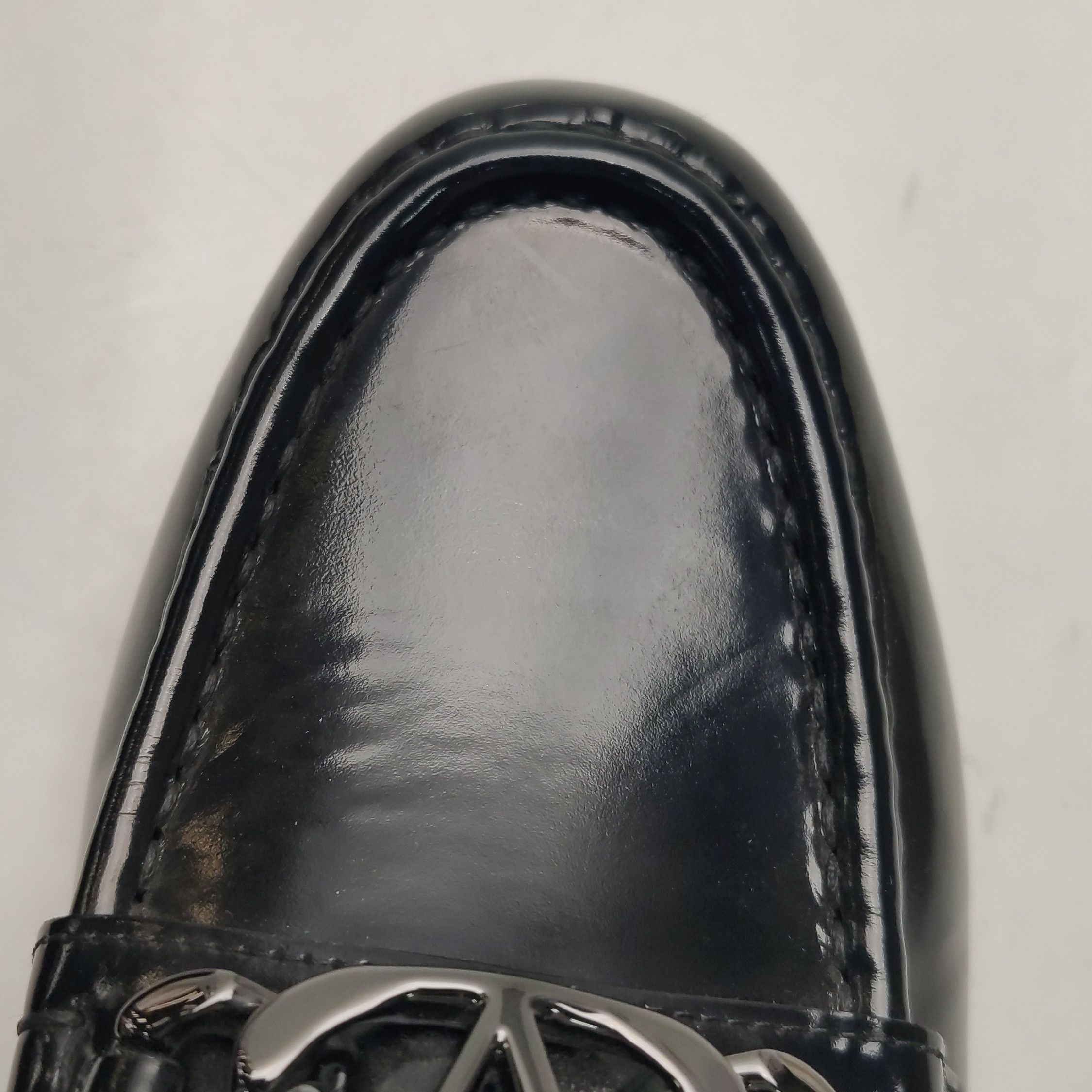 Valentino Valentino VLogo Calfskin Leather Loafers 42.5 Size US 9 / EU 42 - 8 Thumbnail