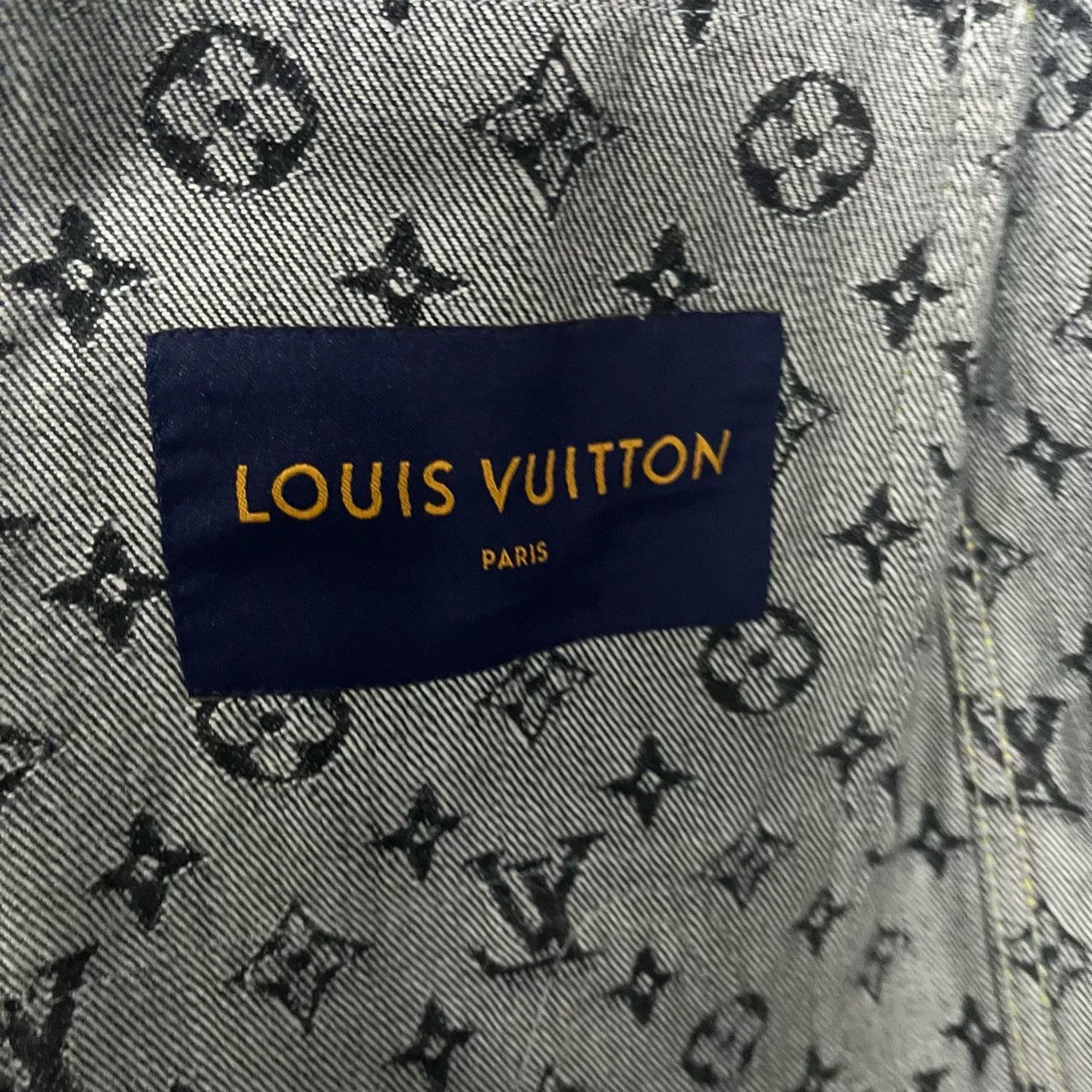 Louis Vuitton Louis Vuitton Denim Black Light Jacket xs Men Size US XS / EU 42 / 0 - 5 Thumbnail