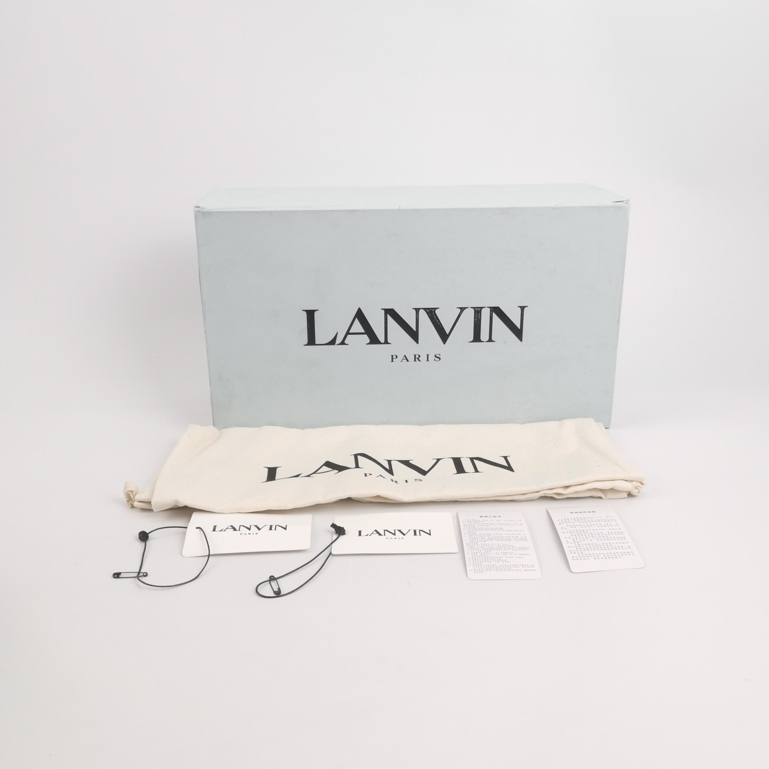 Lanvin Lanvin Galaxy Floral Print Bumper Sneakers Size 40 Size US 7 / EU 40 - 9 Thumbnail