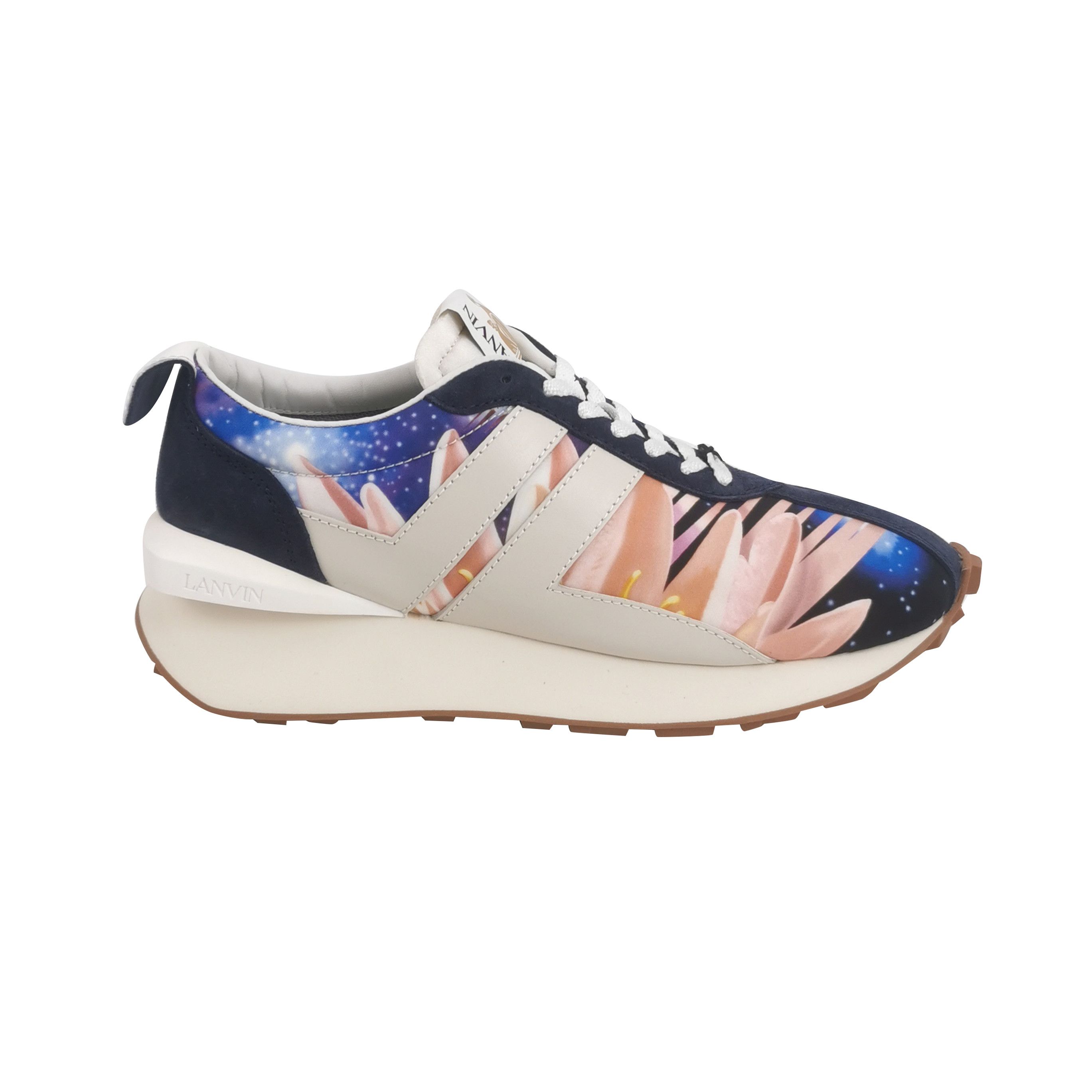 Lanvin Lanvin Galaxy Floral Bumper Sneakers 42 Size US 9 / EU 42 - 2 Thumbnail