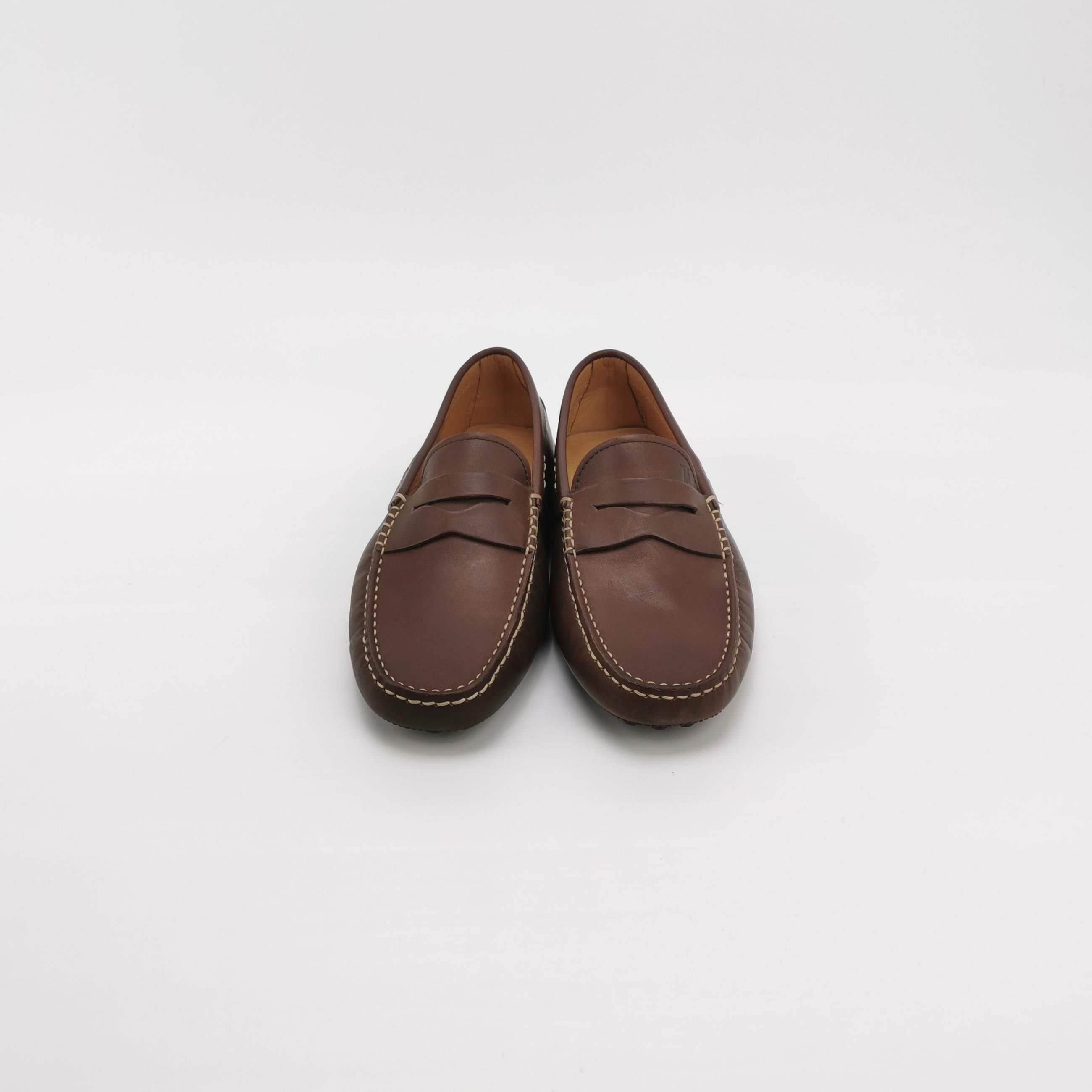 Tod's Tod's Leather Gommino Penny Loafers EU 39.5 Size US 6 / EU 39 - 4 Thumbnail