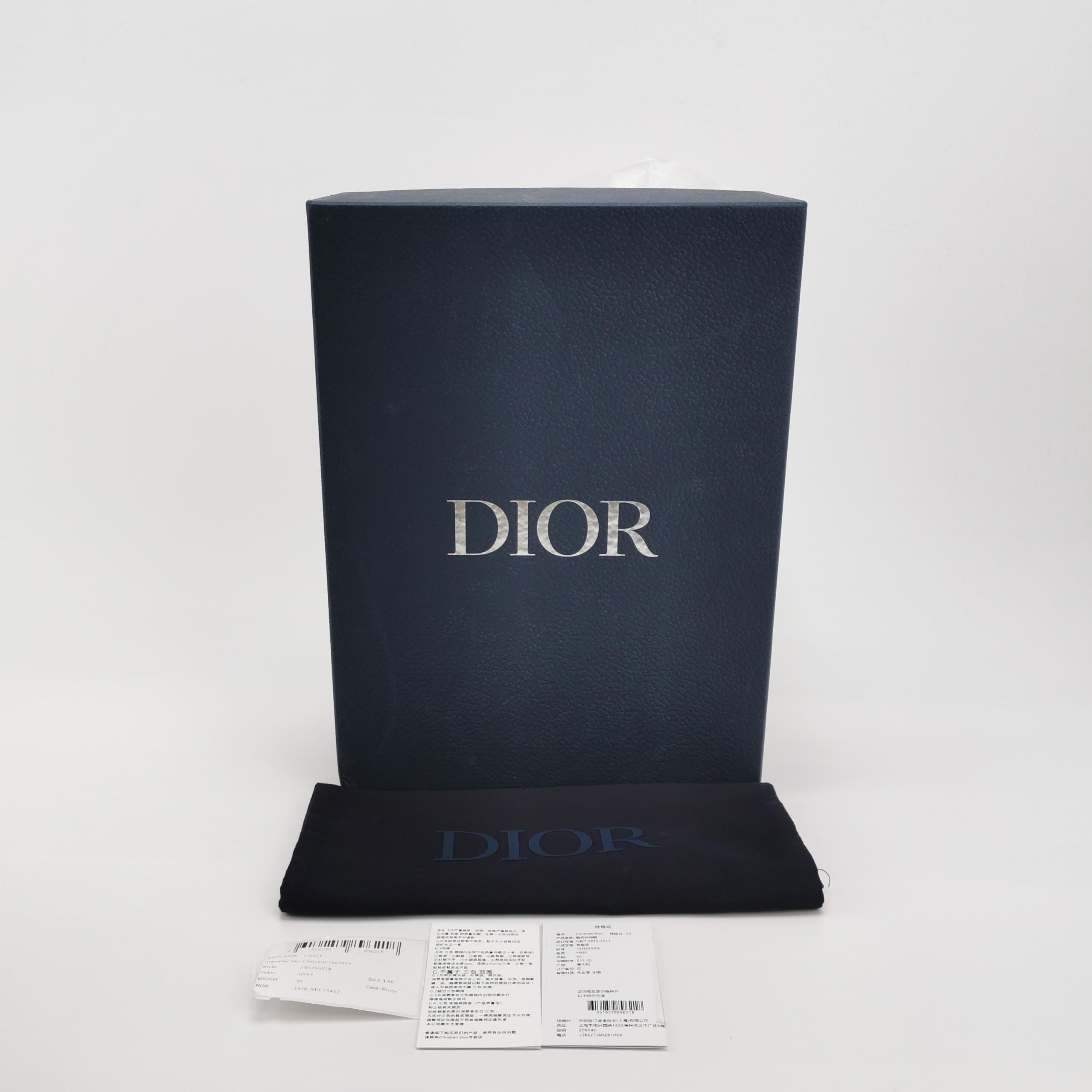 Dior Dior Oblique Canvas B25 Runner Sneakers 40 Size US 7 / EU 40 - 7 Thumbnail