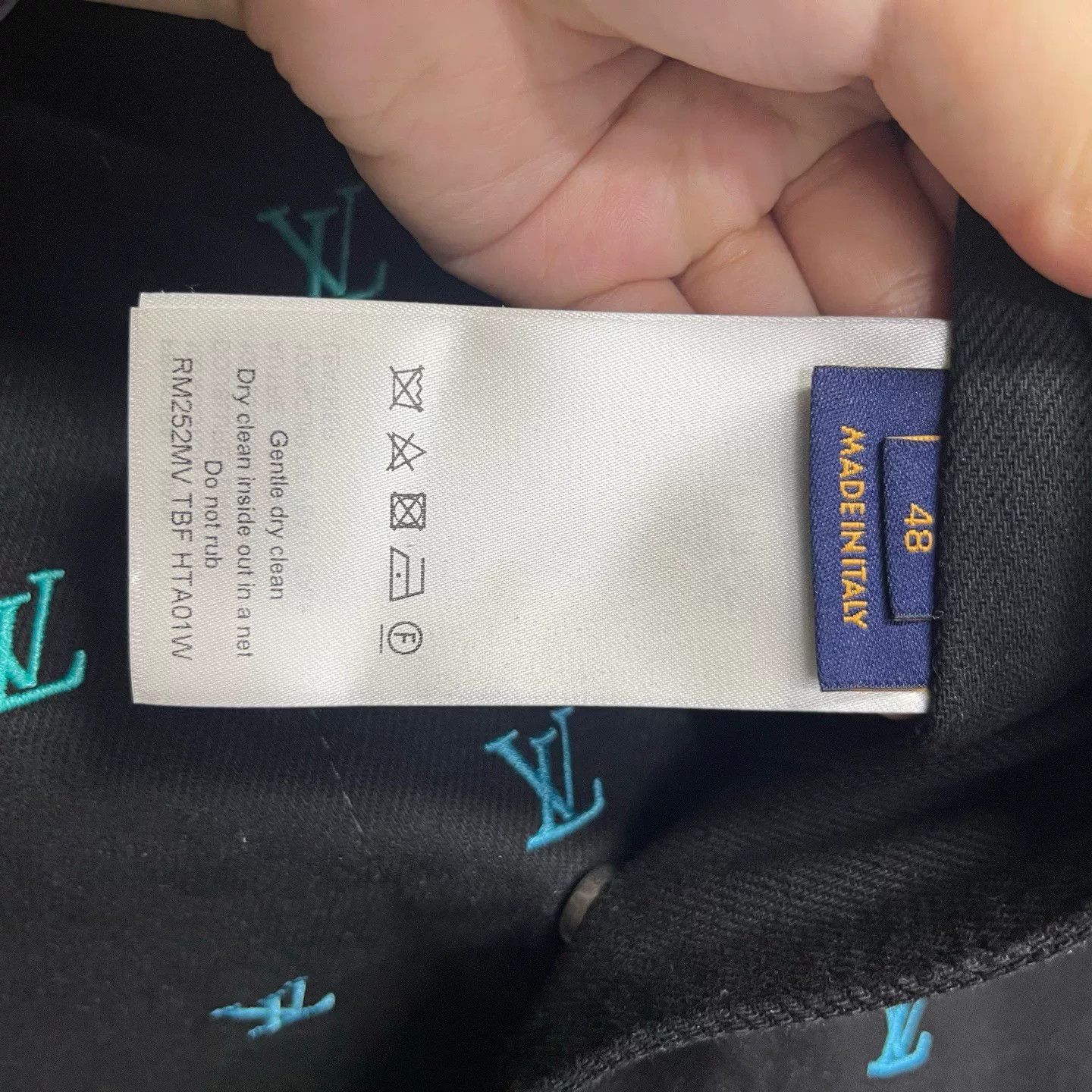 Louis Vuitton Louis Vuitton Retro Printed Blue Light Jacket xs Men Size US XS / EU 42 / 0 - 5 Thumbnail