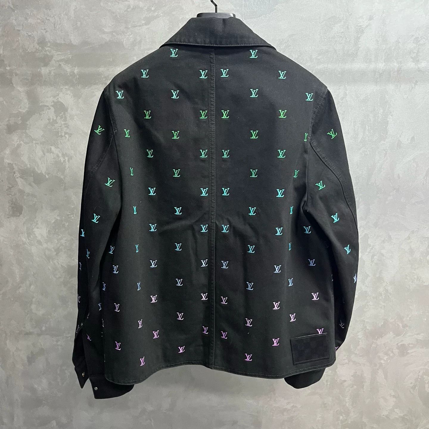 Louis Vuitton Louis Vuitton Retro Printed Blue Light Jacket xs Men Size US XS / EU 42 / 0 - 2 Thumbnail
