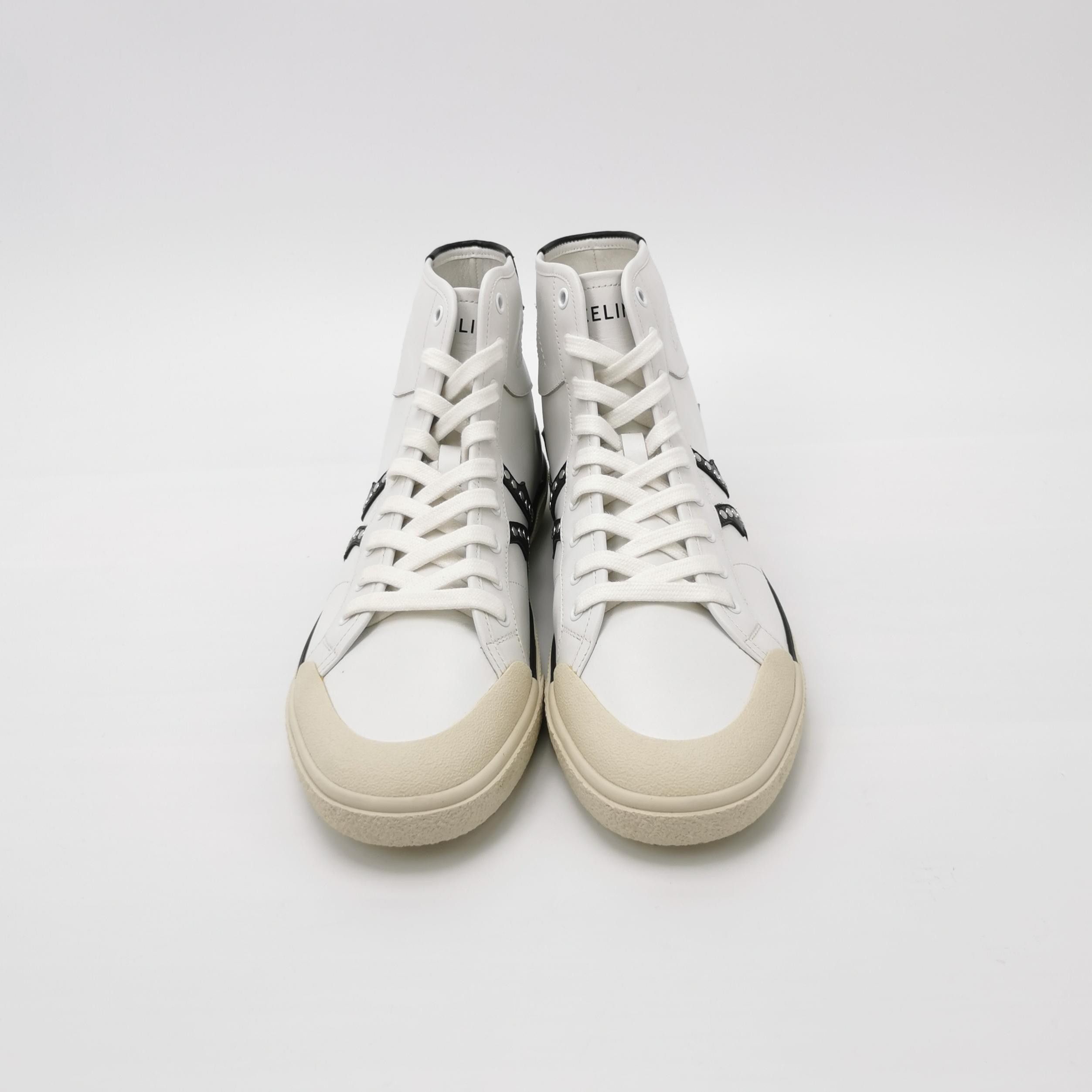 Celine Celine Western Mid Studded Calfskin Sneakers 42 Size US 9 / EU 42 - 4 Thumbnail
