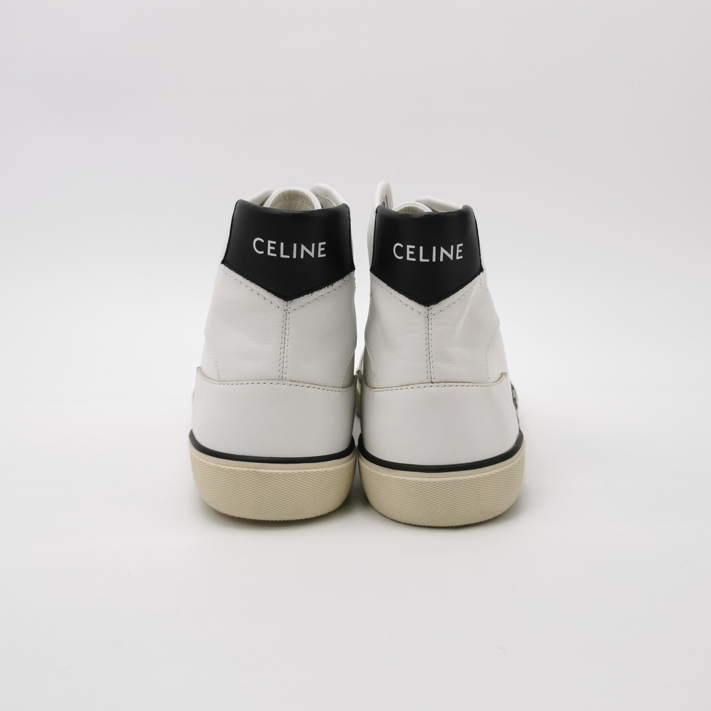 Celine Celine Western Mid Studded Calfskin Sneakers 42 Size US 9 / EU 42 - 5 Thumbnail