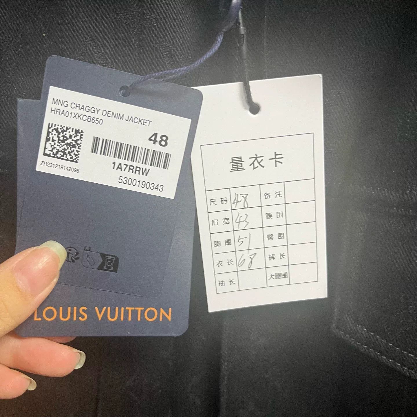 Louis Vuitton Louis Vuitton Denim Printed Black Light Jacket xs Men Size US XS / EU 42 / 0 - 3 Thumbnail