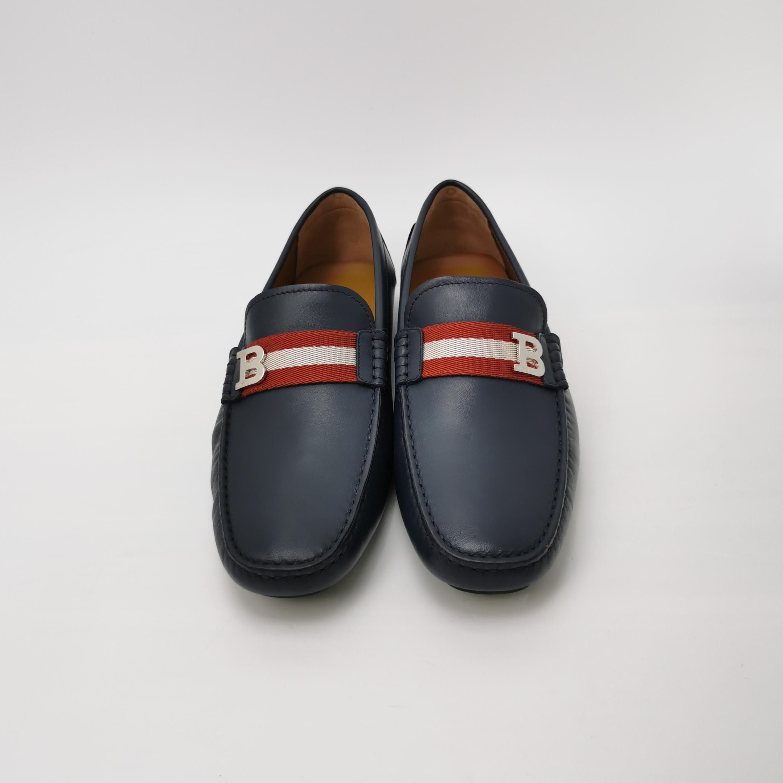 Bally Bally Stripe Logo Leather Loafers Size 42 Size US 9 / EU 42 - 4 Thumbnail