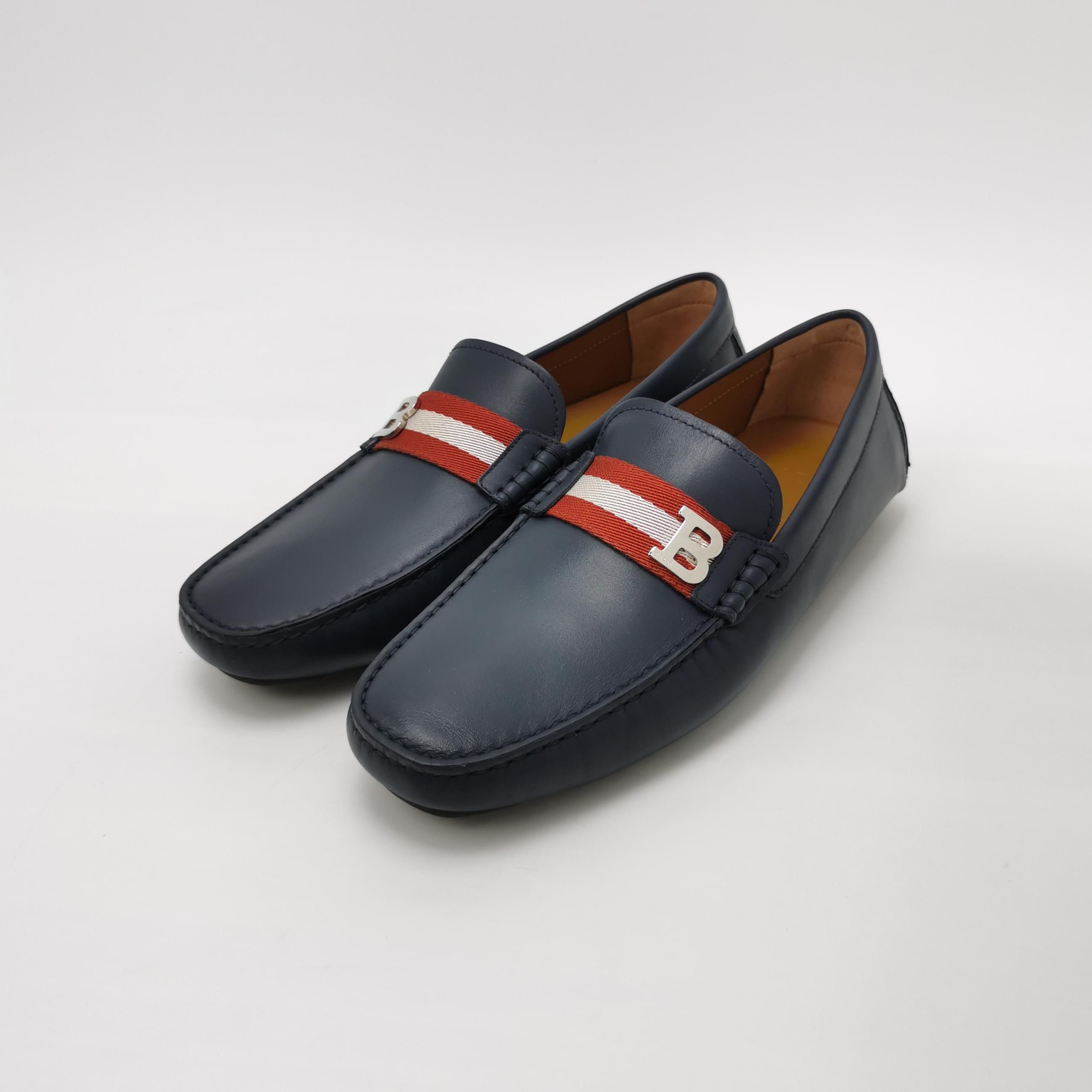 Bally Bally Stripe Logo Leather Loafers Size 42 Size US 9 / EU 42 - 3 Thumbnail