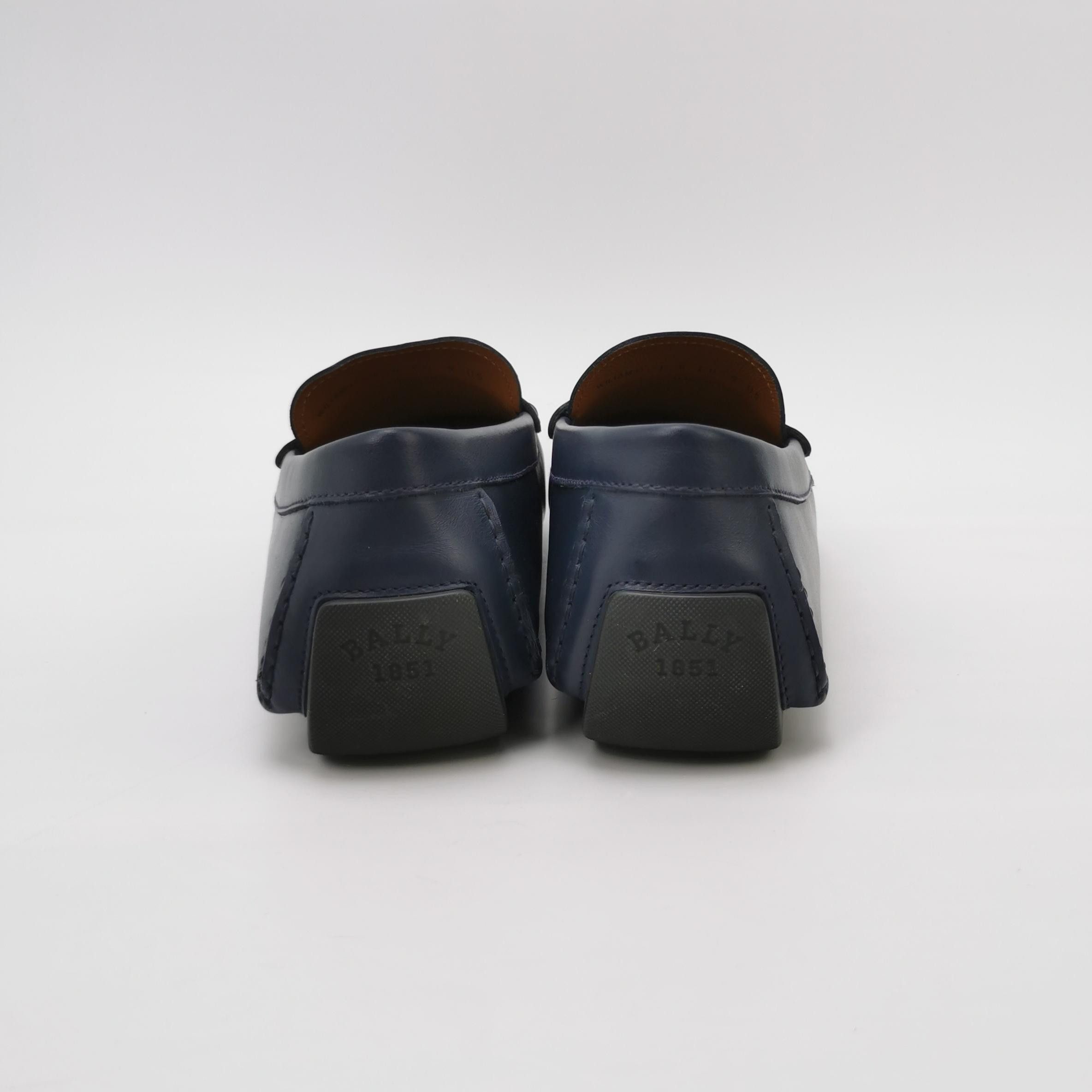 Bally Bally Stripe Logo Leather Loafers Size 42 Size US 9 / EU 42 - 5 Thumbnail