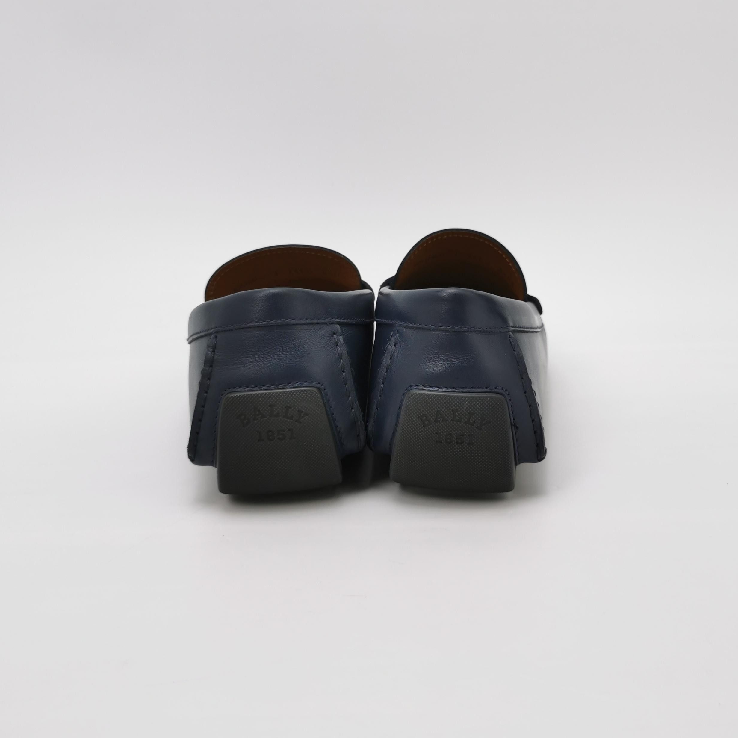 Bally Bally Stripe Logo Leather Loafers 41.5 Size US 8 / EU 41 - 5 Thumbnail