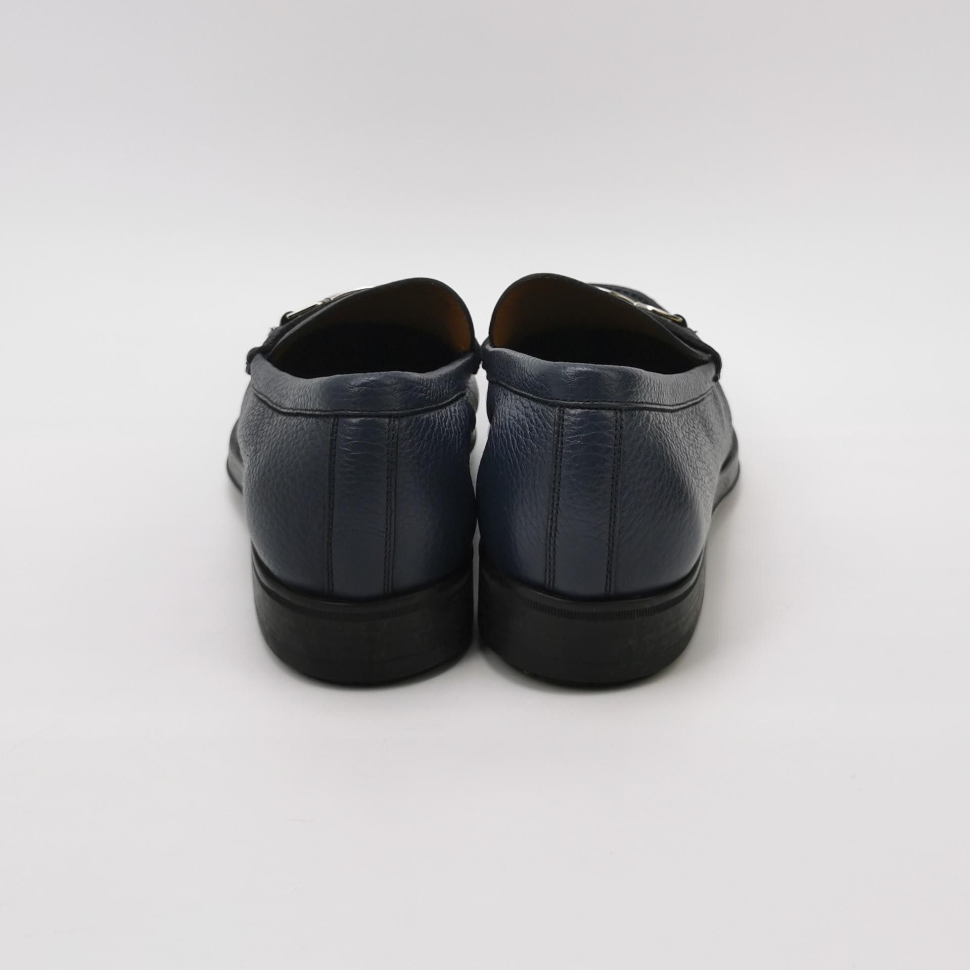 Bally Bally Grained Leather Bit Loafers EU 42.5 Size US 9 / EU 42 - 5 Thumbnail