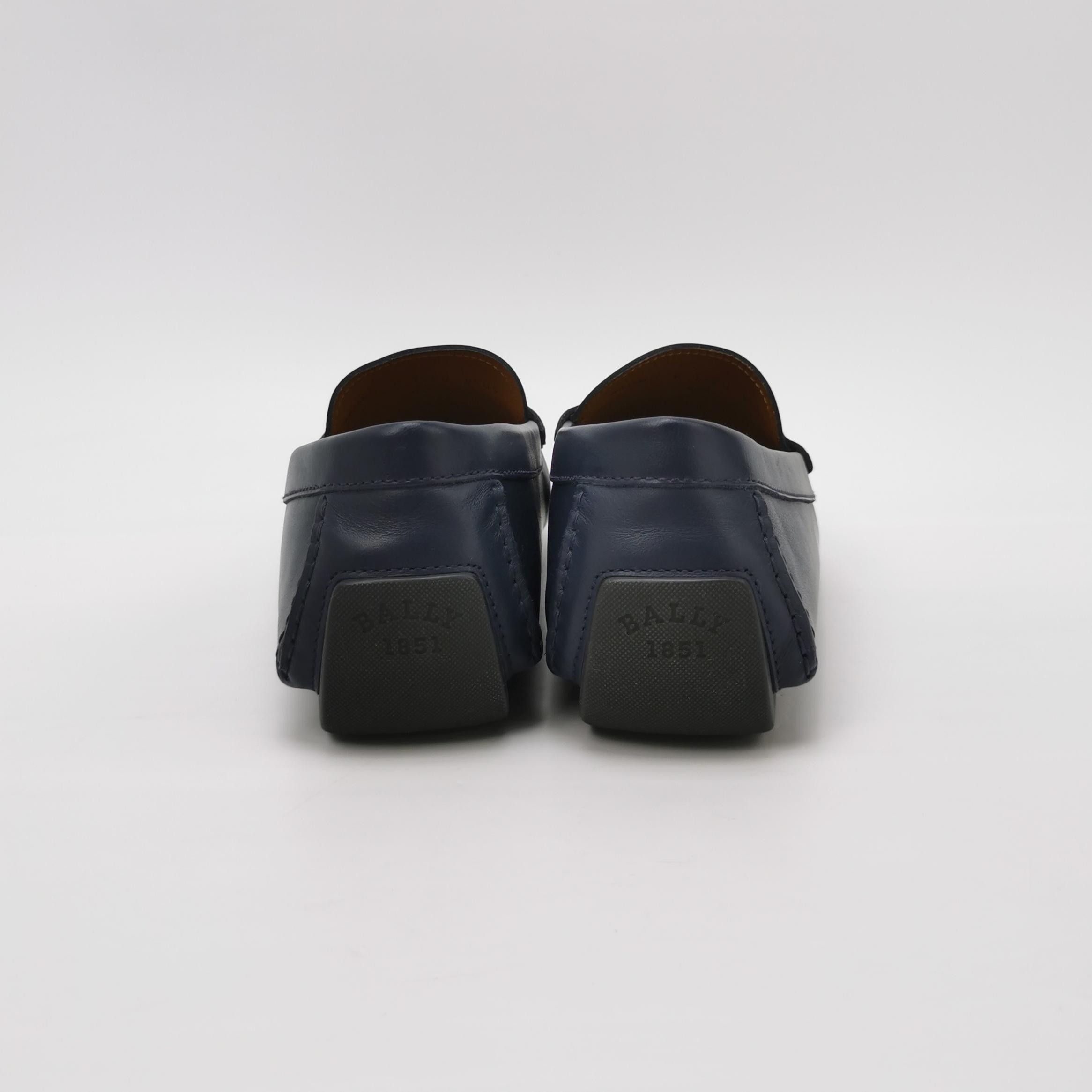 Bally Bally B-Logo Striped Leather Loafers 41.5 Size US 8 / EU 41 - 5 Thumbnail