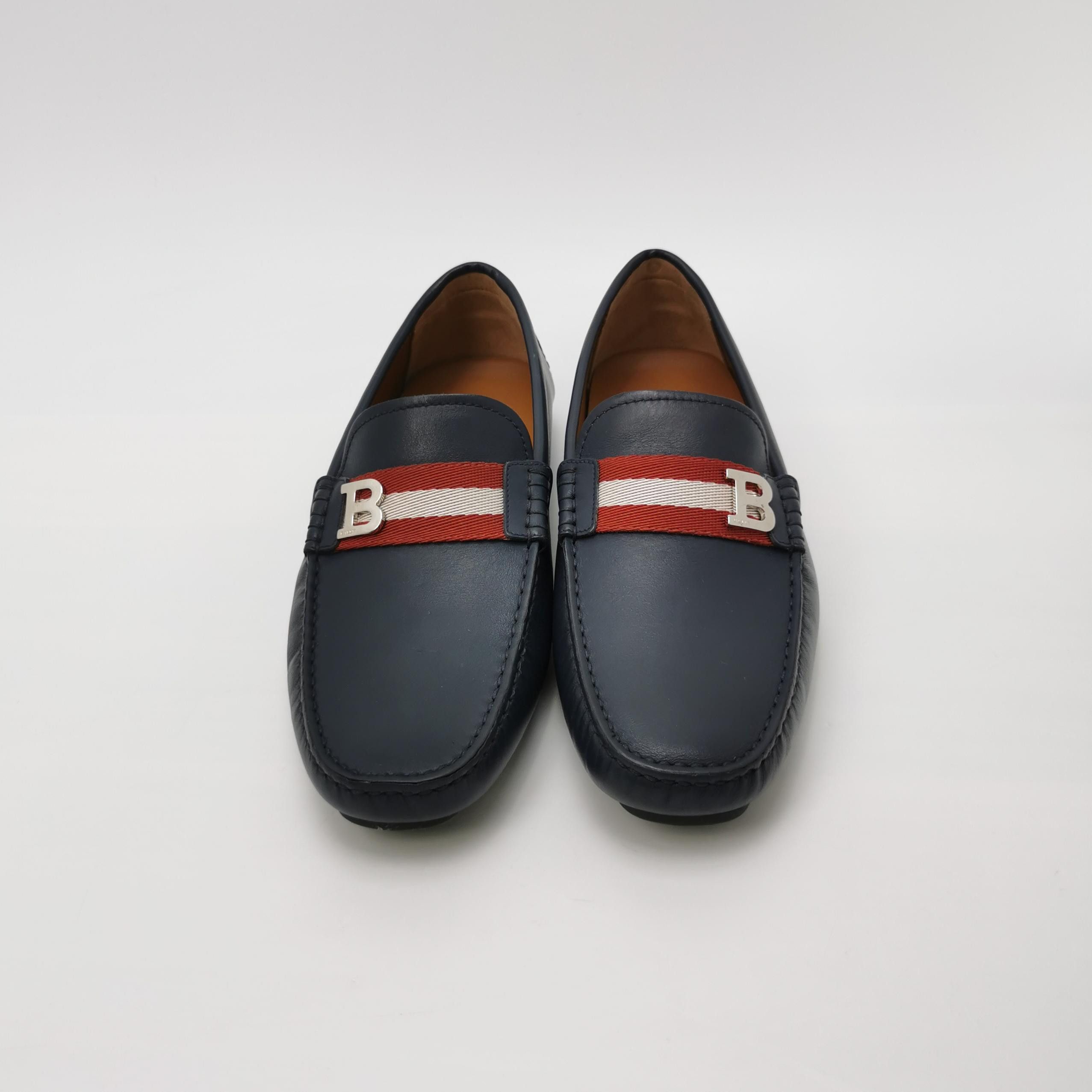 Bally Bally Striped B Logo Leather Loafers Size 41 Size US 8 / EU 41 - 4 Thumbnail