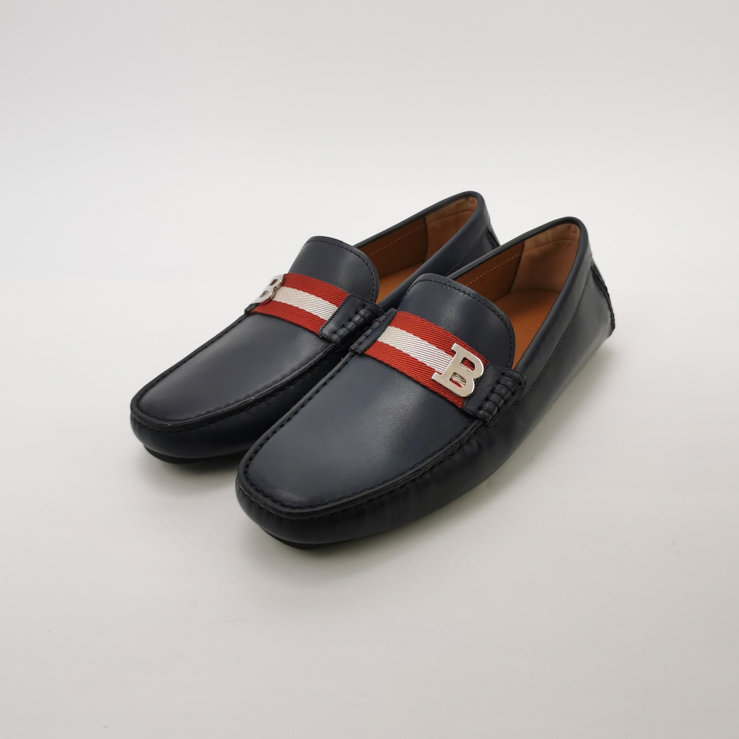 Bally Bally Striped Leather Loafers EU 40 Size US 7 / EU 40 - 3 Thumbnail