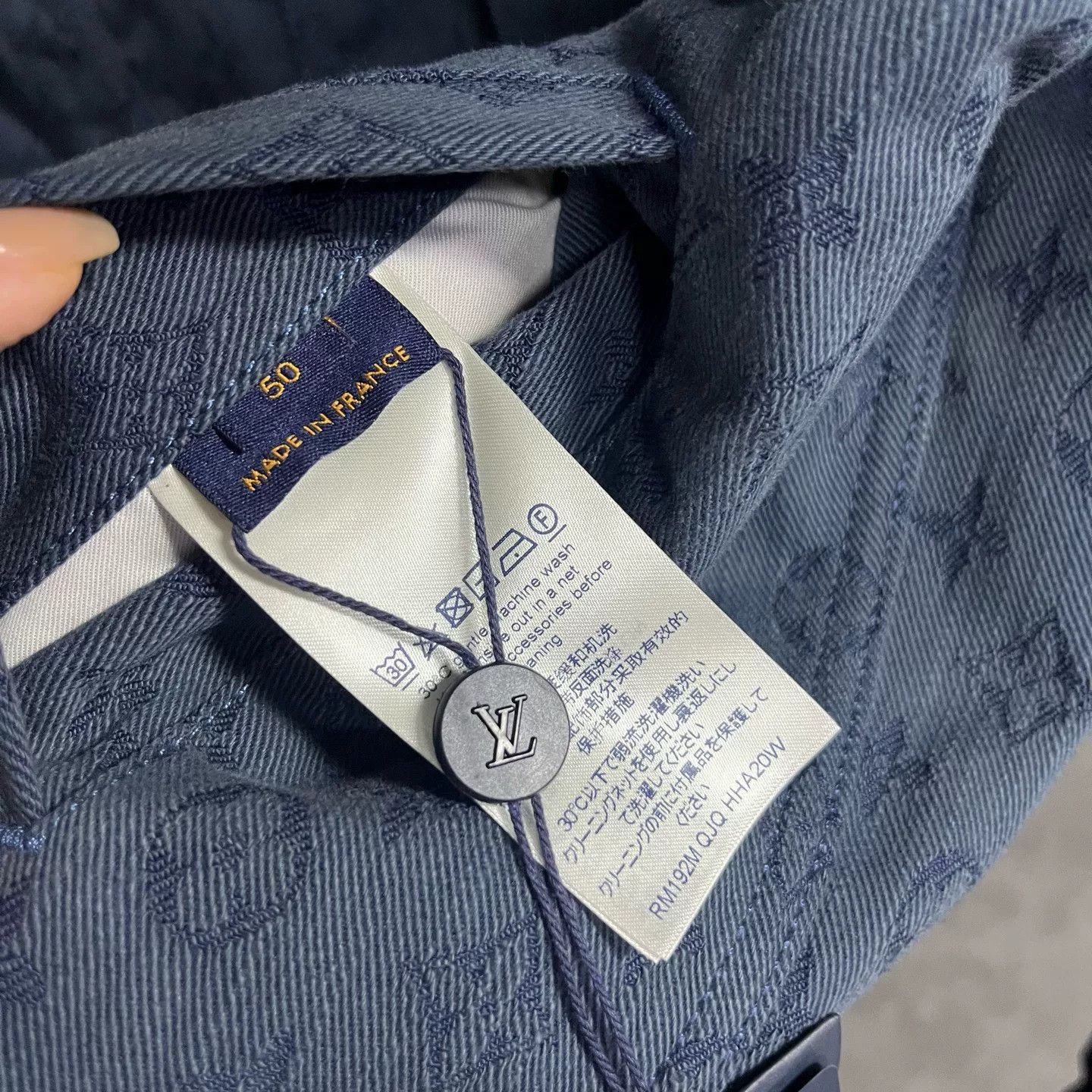 Louis Vuitton Louis Vuitton Retro Blue Light Jacket s Men Size US S / EU 44-46 / 1 - 4 Thumbnail