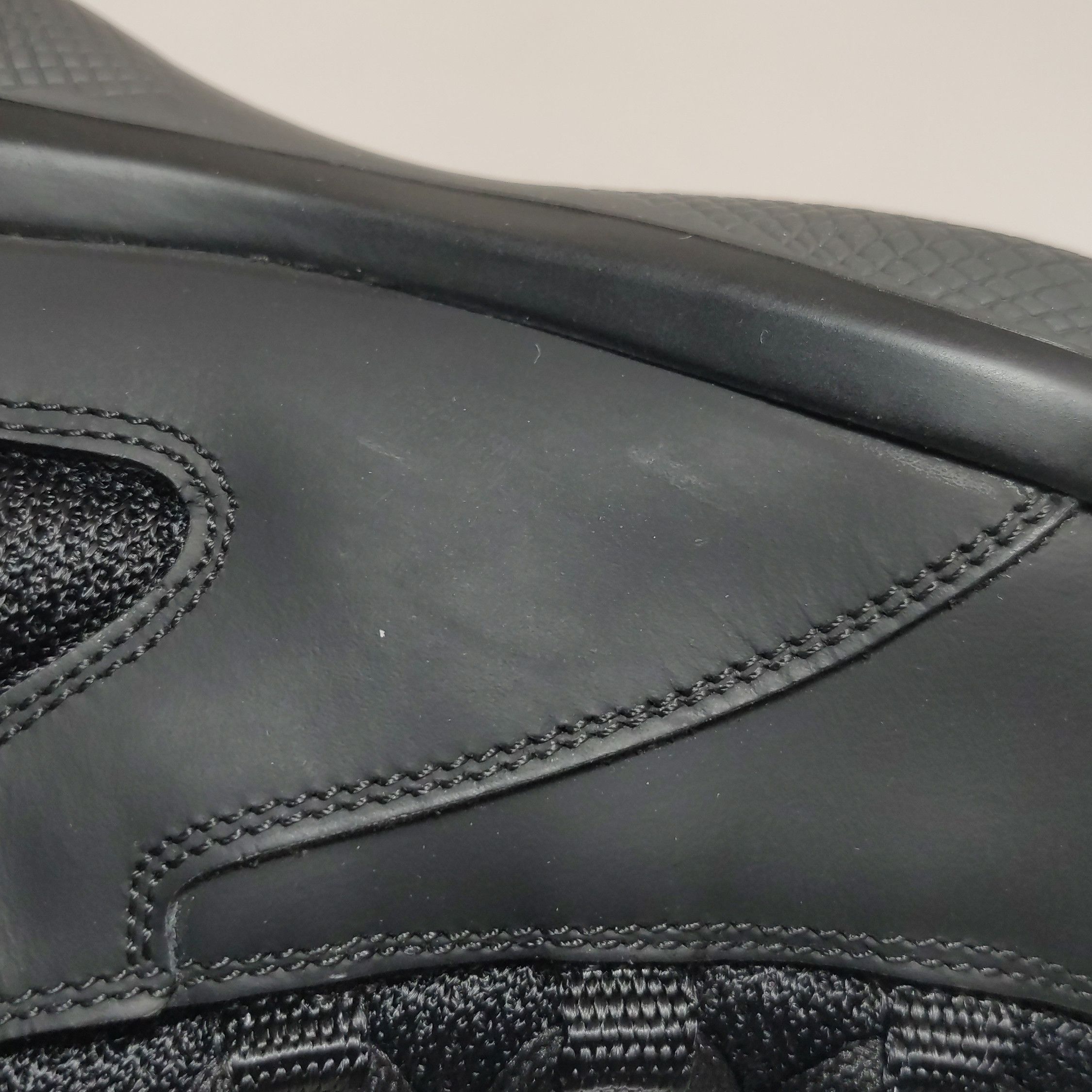 Prada Prada Black Leather Hi-Top Sneakers EU 41.5 Size US 8 / EU 41 - 8 Thumbnail