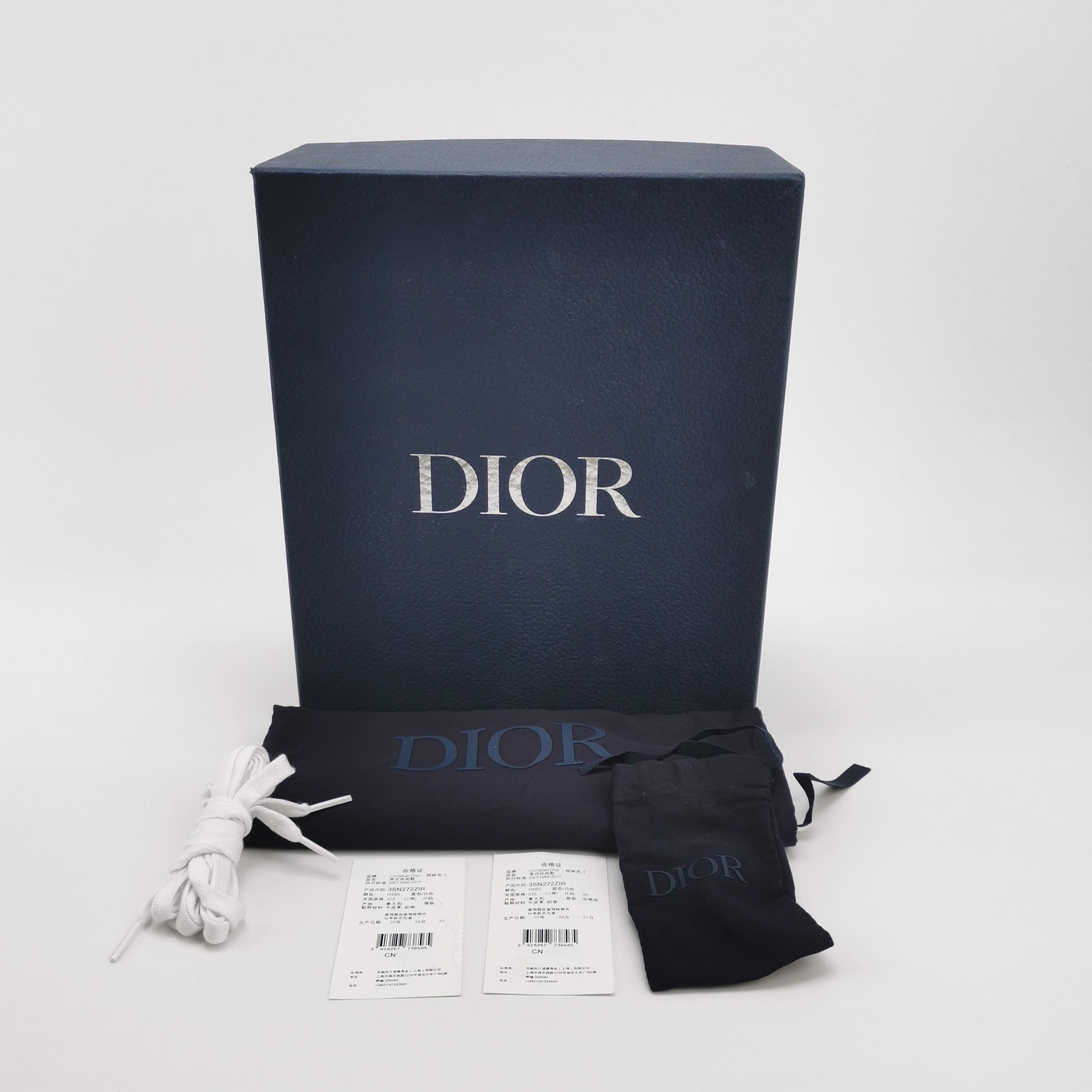 Dior Dior Oblique B27 Low-Top Sneakers 36 Size US 6 / IT 36 - 7 Thumbnail