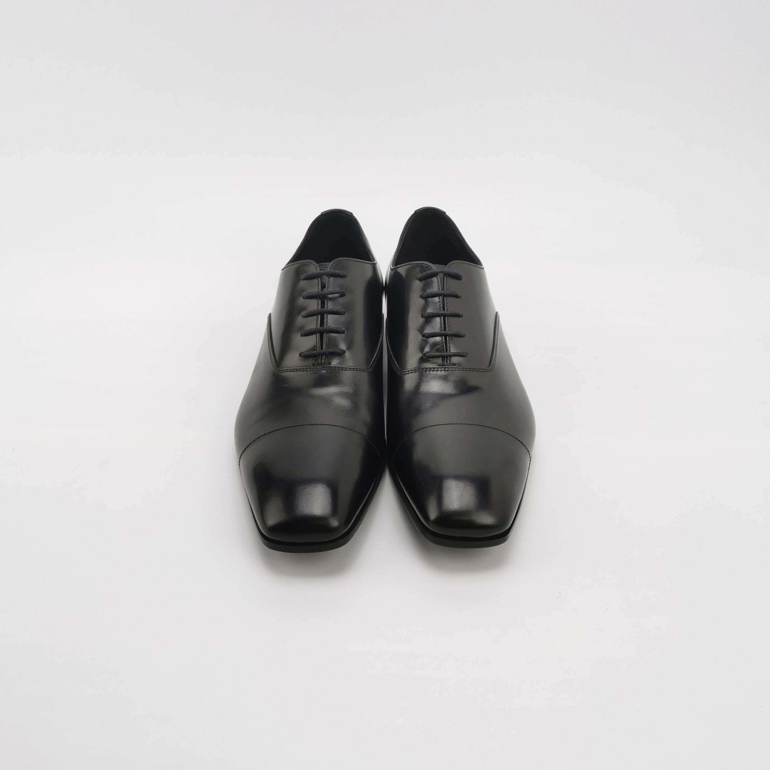 Prada Prada Cap-Toe Leather Oxford Shoes 41 Size US 8 / EU 41 - 4 Thumbnail