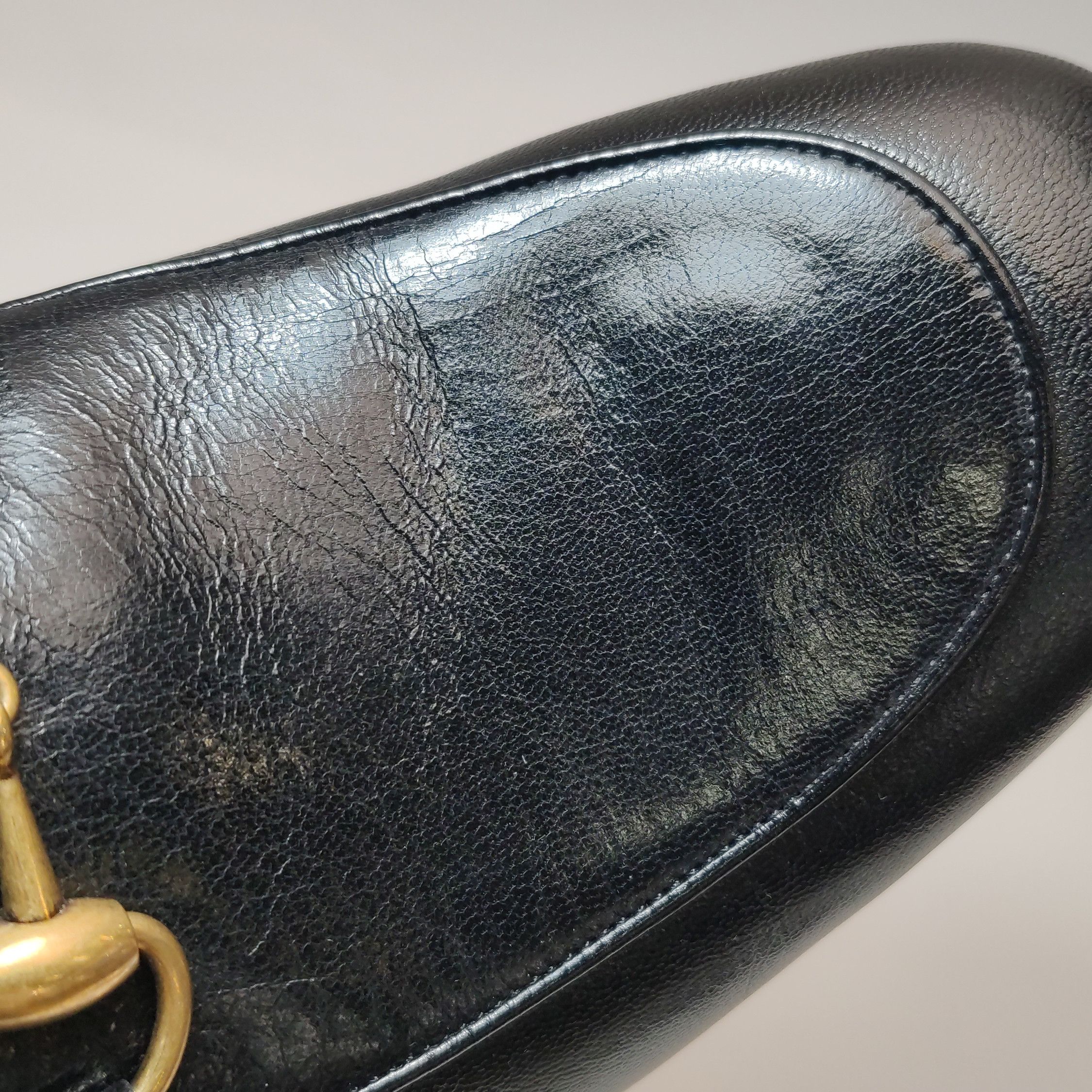 Gucci Gucci Leather Horsebit Loafers Size 43.5 Size US 10 / EU 43 - 13 Thumbnail