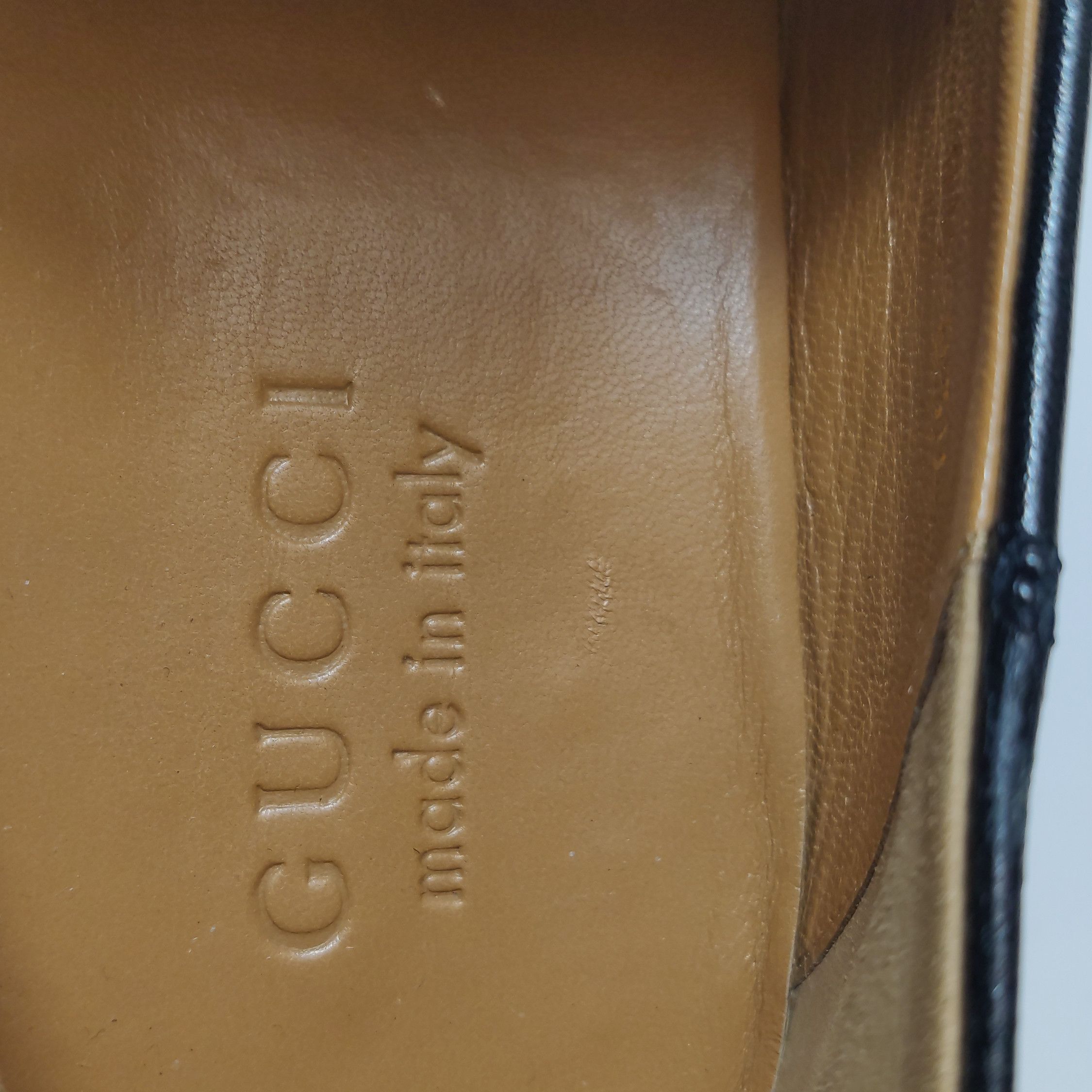 Gucci Gucci Leather Horsebit Loafers Size 43.5 Size US 10 / EU 43 - 11 Thumbnail