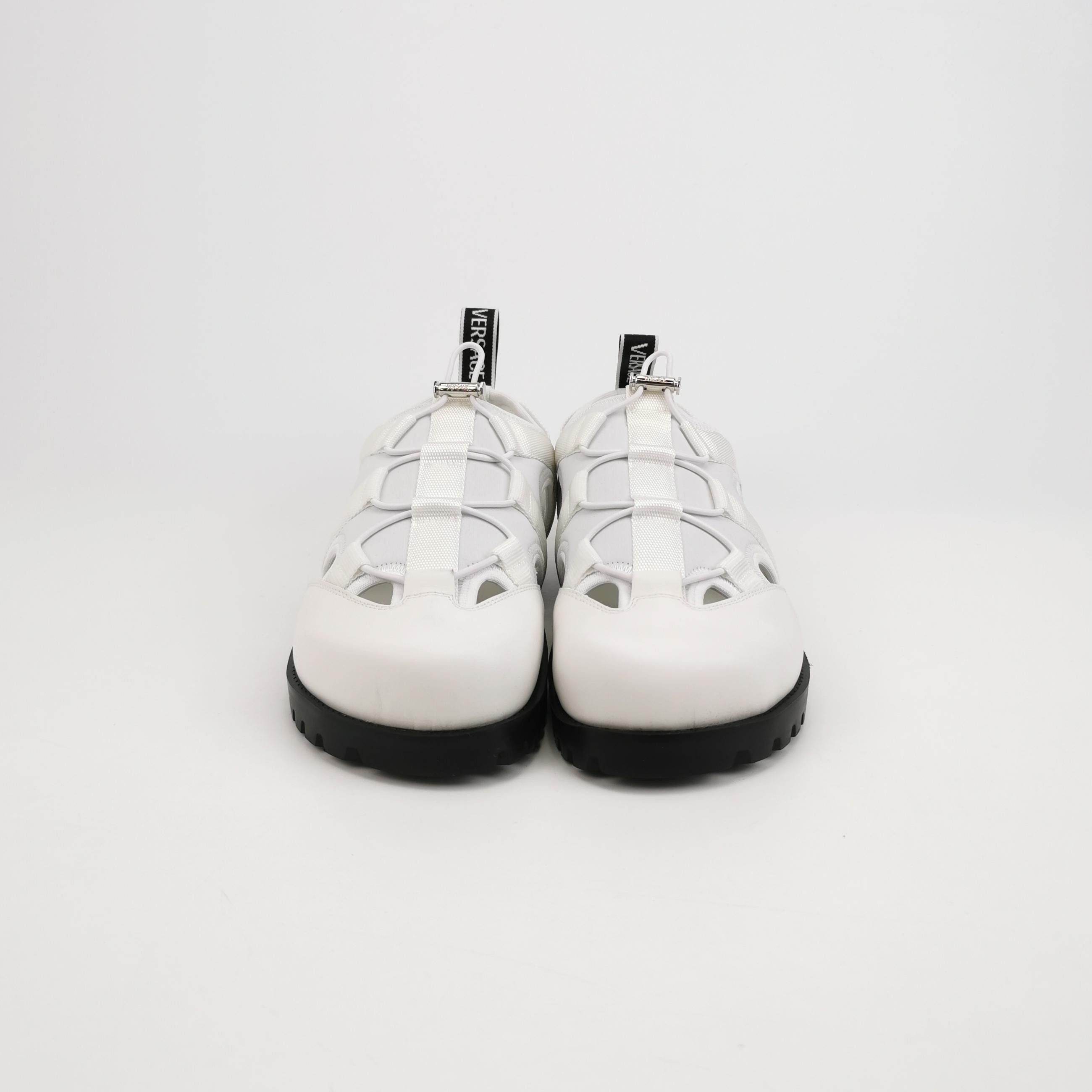Versace Versace Leather Cut-Out Sandals Size 42 Size US 9 / EU 42 - 4 Thumbnail