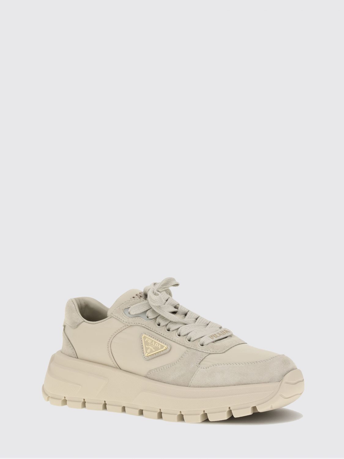 Prada Prada Sneakers Woman Sand Size US 8 / IT 38 - 2 Thumbnail