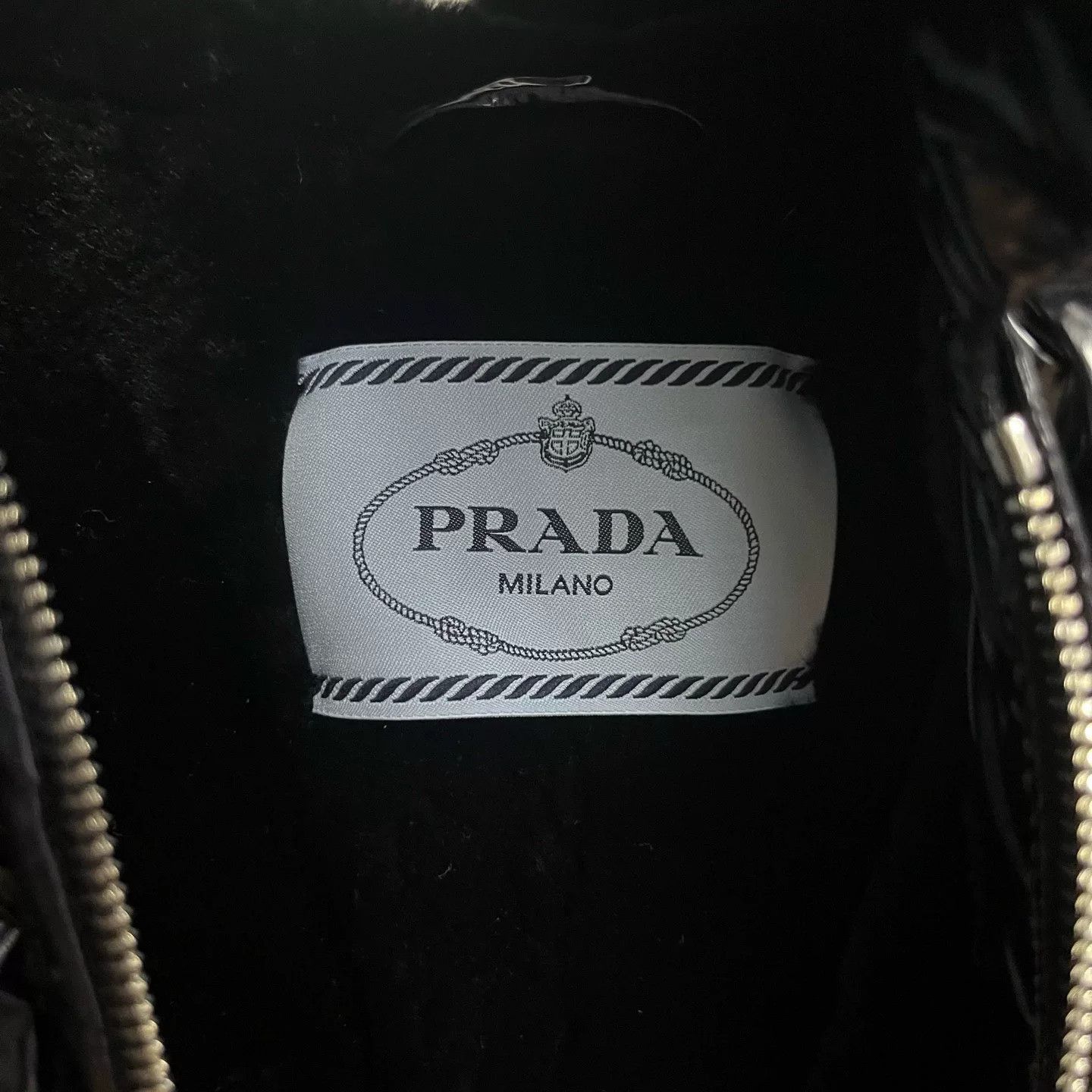 Prada Prada Down Black Heavy Coat l Men Size US L / EU 52-54 / 3 - 5 Thumbnail