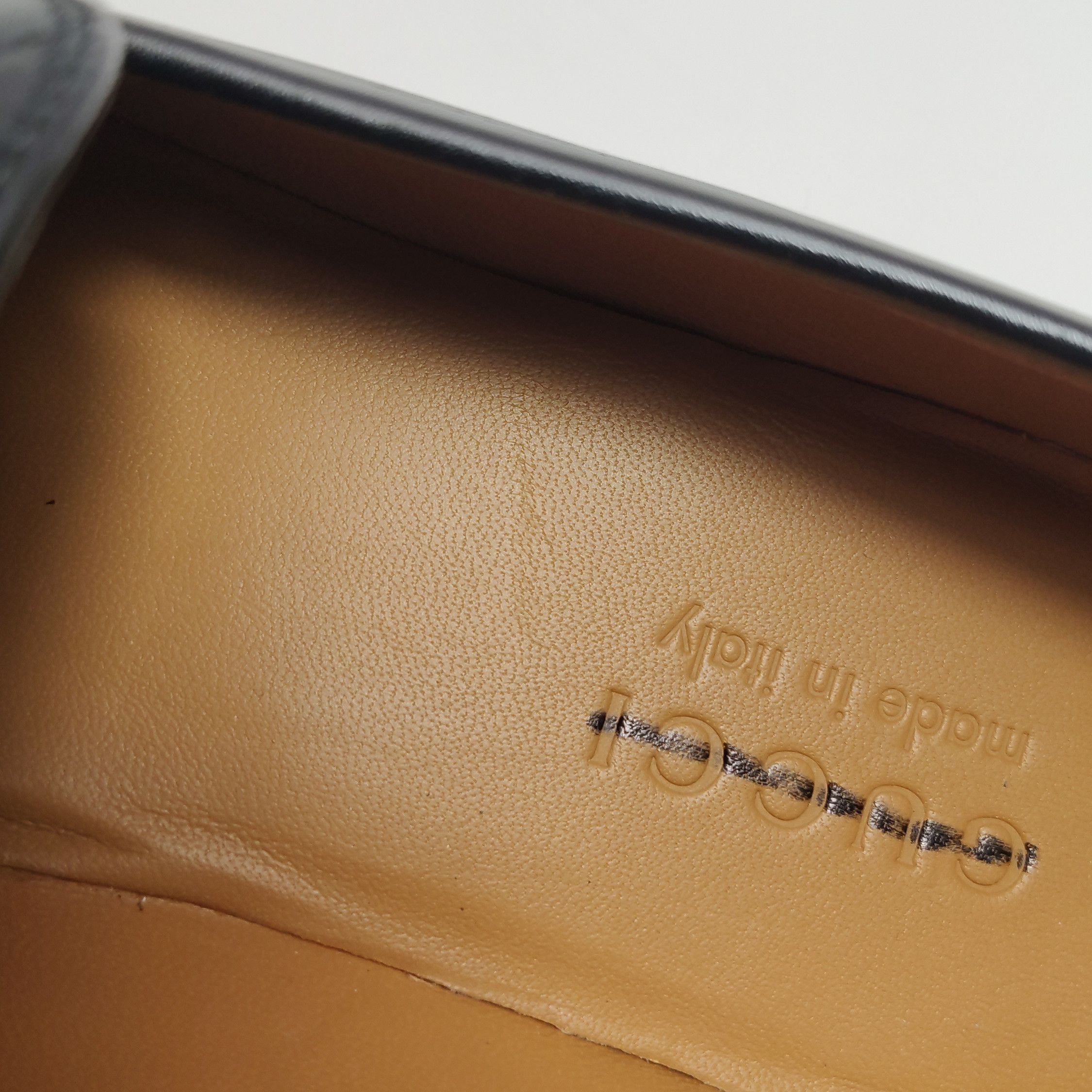 Gucci Gucci Horsebit Embossed Leather Loafers US 7.5 Size US 7 / EU 40 - 9 Thumbnail