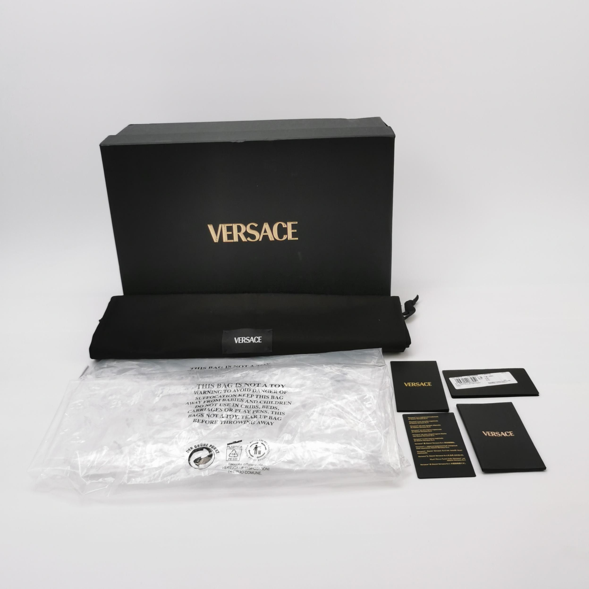 Versace Versace Medusa Head Leather Sneakers Size 46 Size US 13 / EU 46 - 7 Thumbnail