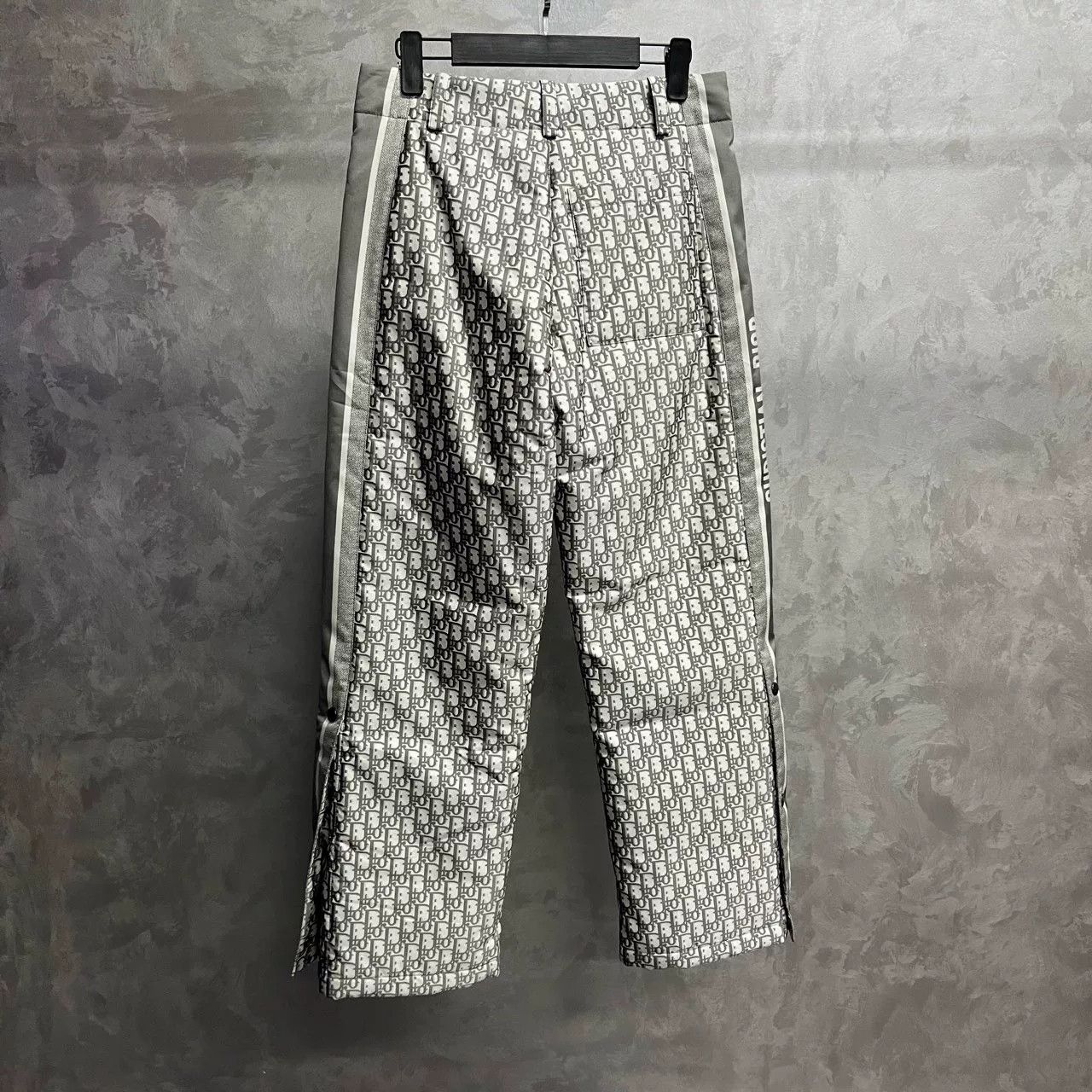 Dior Dior Retro Graphic Gray Casual Pants 28 Men Size US 28 / EU 44 - 2 Thumbnail