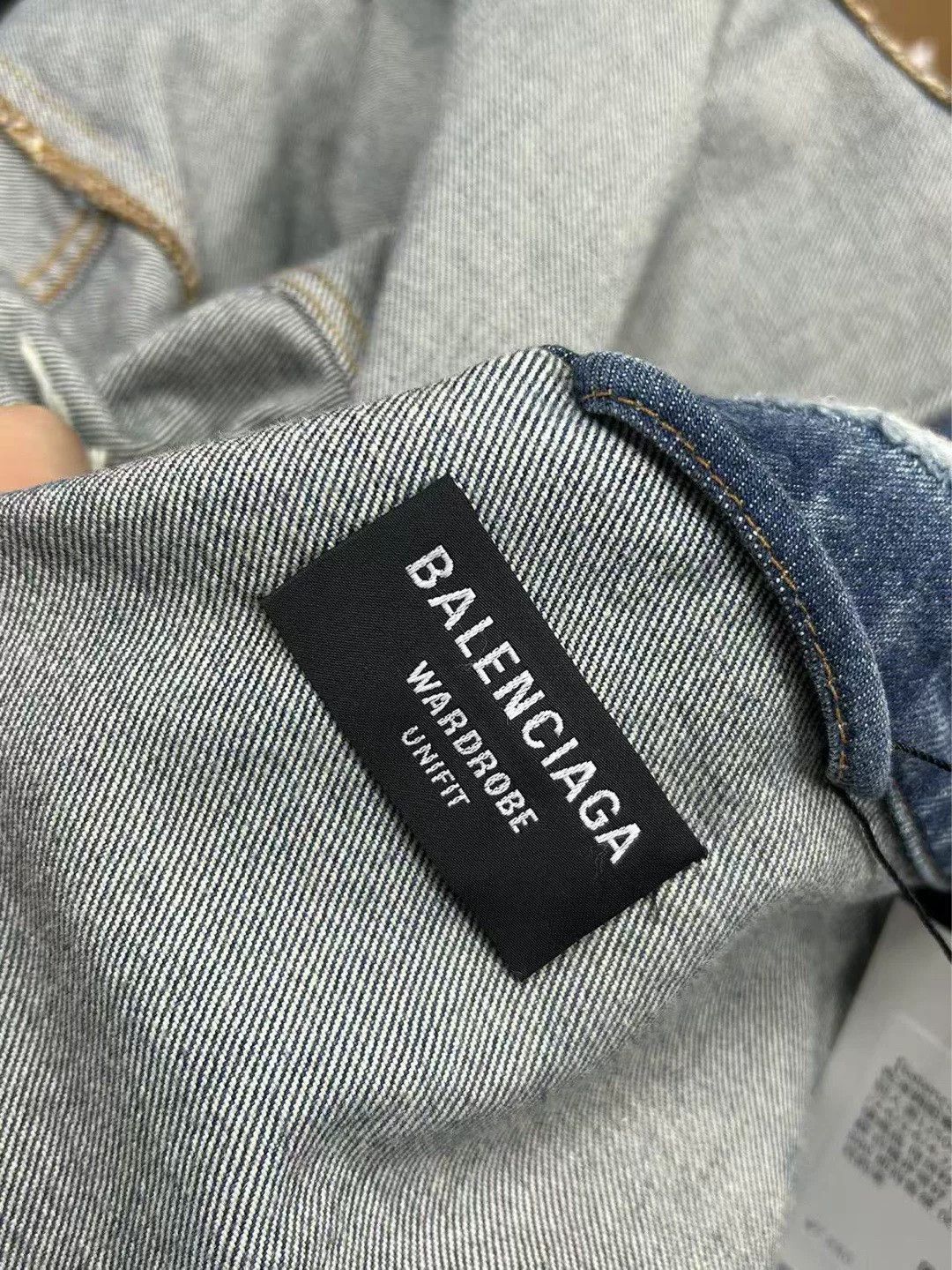 Balenciaga Balenciaga Retro Graphic Blue Light Jacket xxs Men Size US XXS / EU 40 - 3 Thumbnail