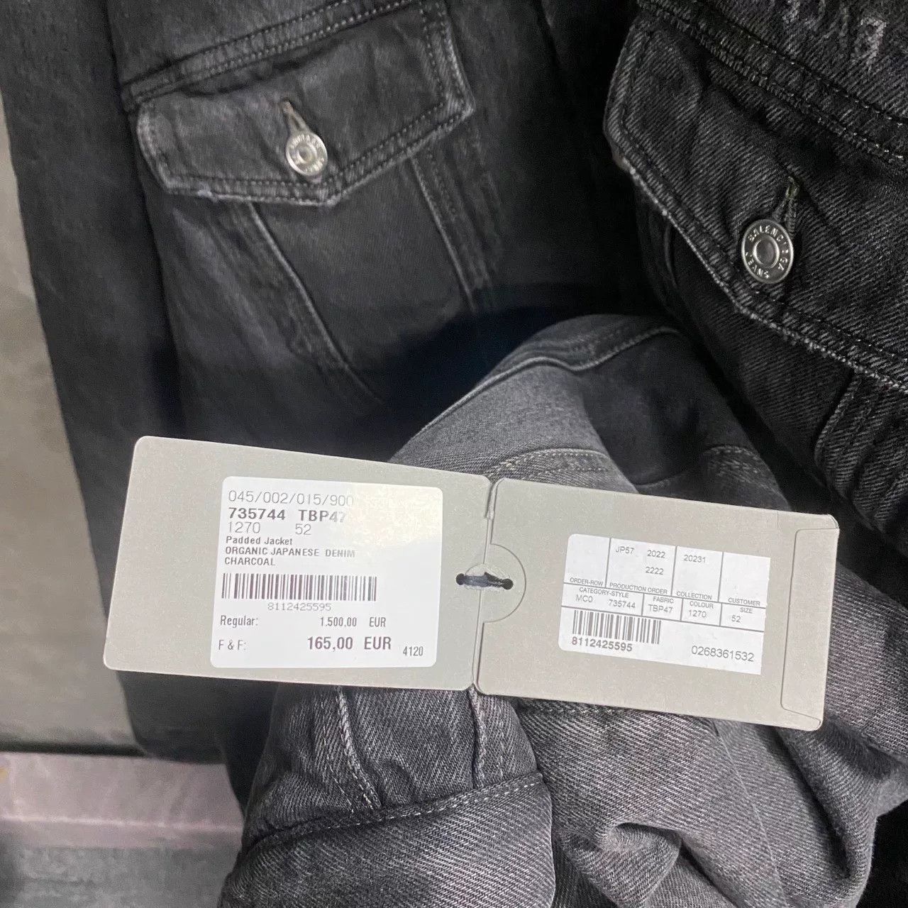 Balenciaga Balenciaga Retro Printed Gray Heavy Coat xs Men Size US XS / EU 42 / 0 - 9 Thumbnail