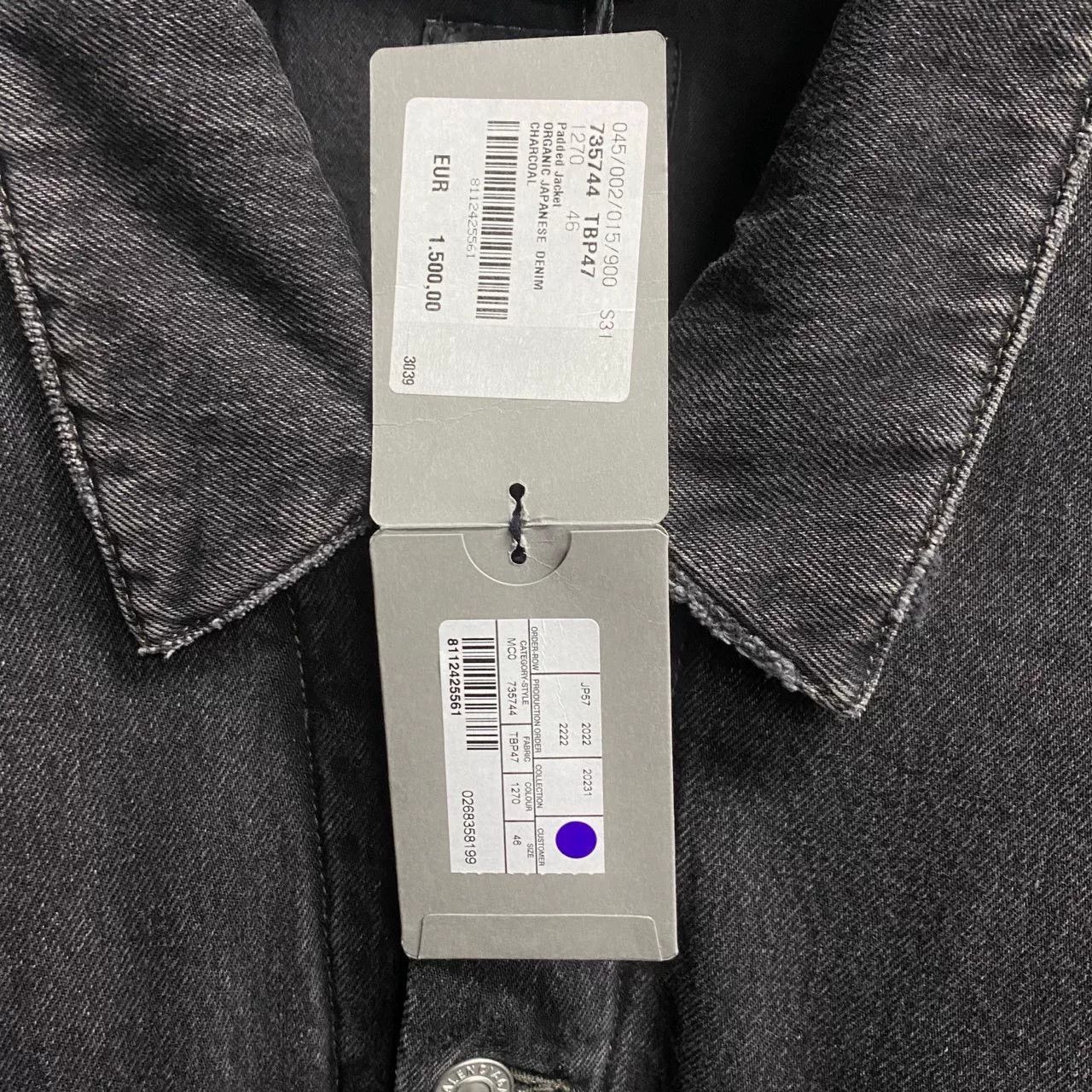 Balenciaga Balenciaga Retro Printed Gray Heavy Coat xs Men Size US XS / EU 42 / 0 - 7 Thumbnail