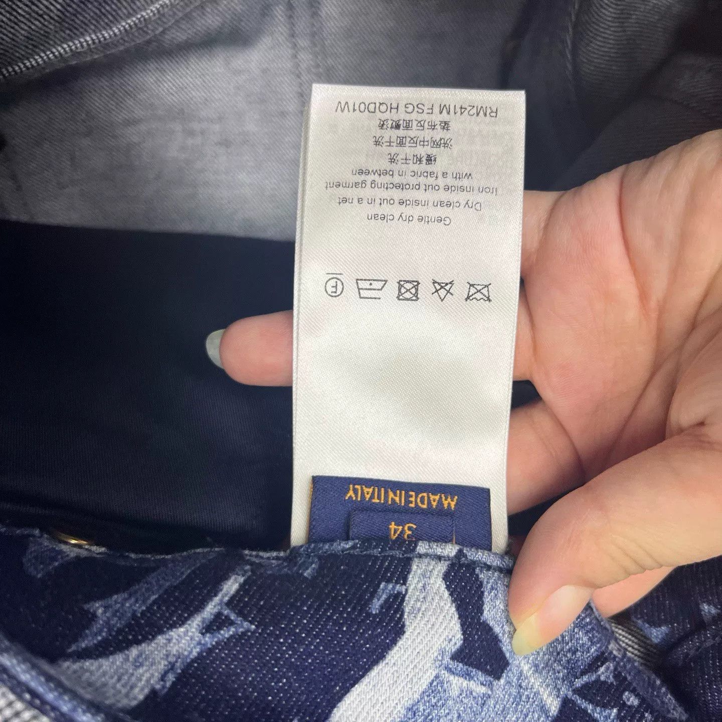 Louis Vuitton Louis Vuitton Denim Graphic Multi Denim Jeans 28 Men Size US 28 / EU 44 - 6 Thumbnail