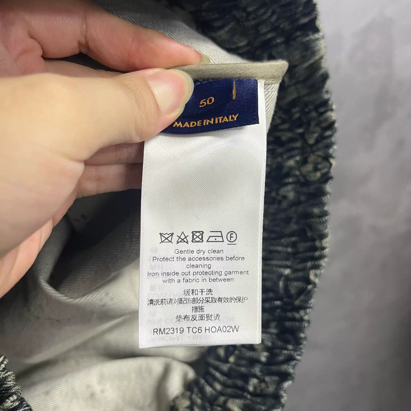 Louis Vuitton Louis Vuitton Retro Denim Gray Light Jacket s Men Size US S / EU 44-46 / 1 - 4 Thumbnail