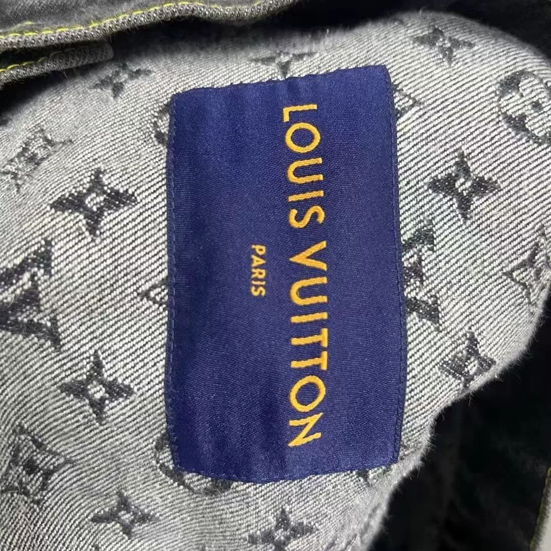 Louis Vuitton Louis Vuitton Denim Black Light Jacket xs Men Size US XS / EU 42 / 0 - 3 Thumbnail