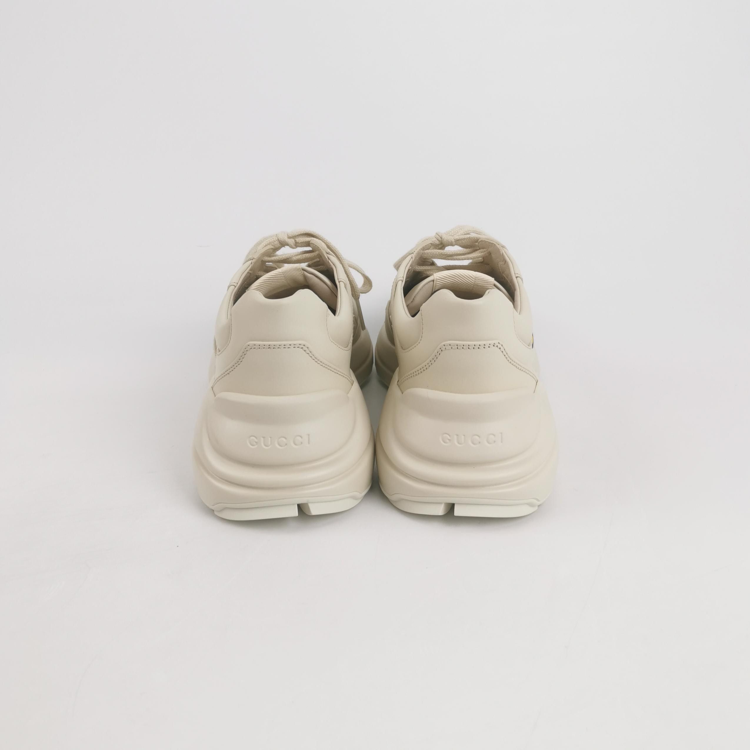 Gucci Gucci Rhyton Logo Leather Sneakers 39 Size US 6 / EU 39 - 5 Thumbnail