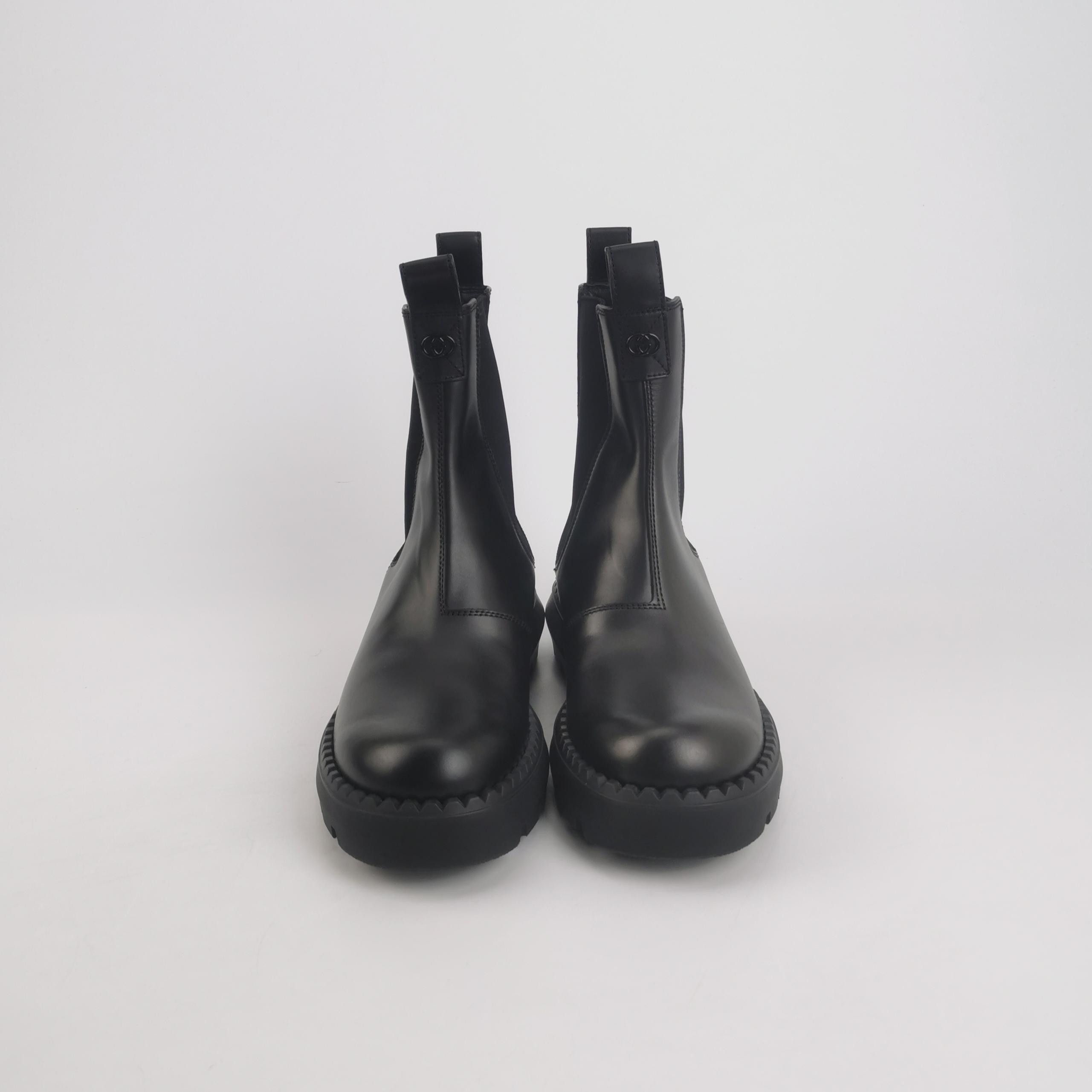 Gucci Gucci Interlocking G Leather Chelsea Boots 41 Size US 8 / EU 41 - 4 Thumbnail