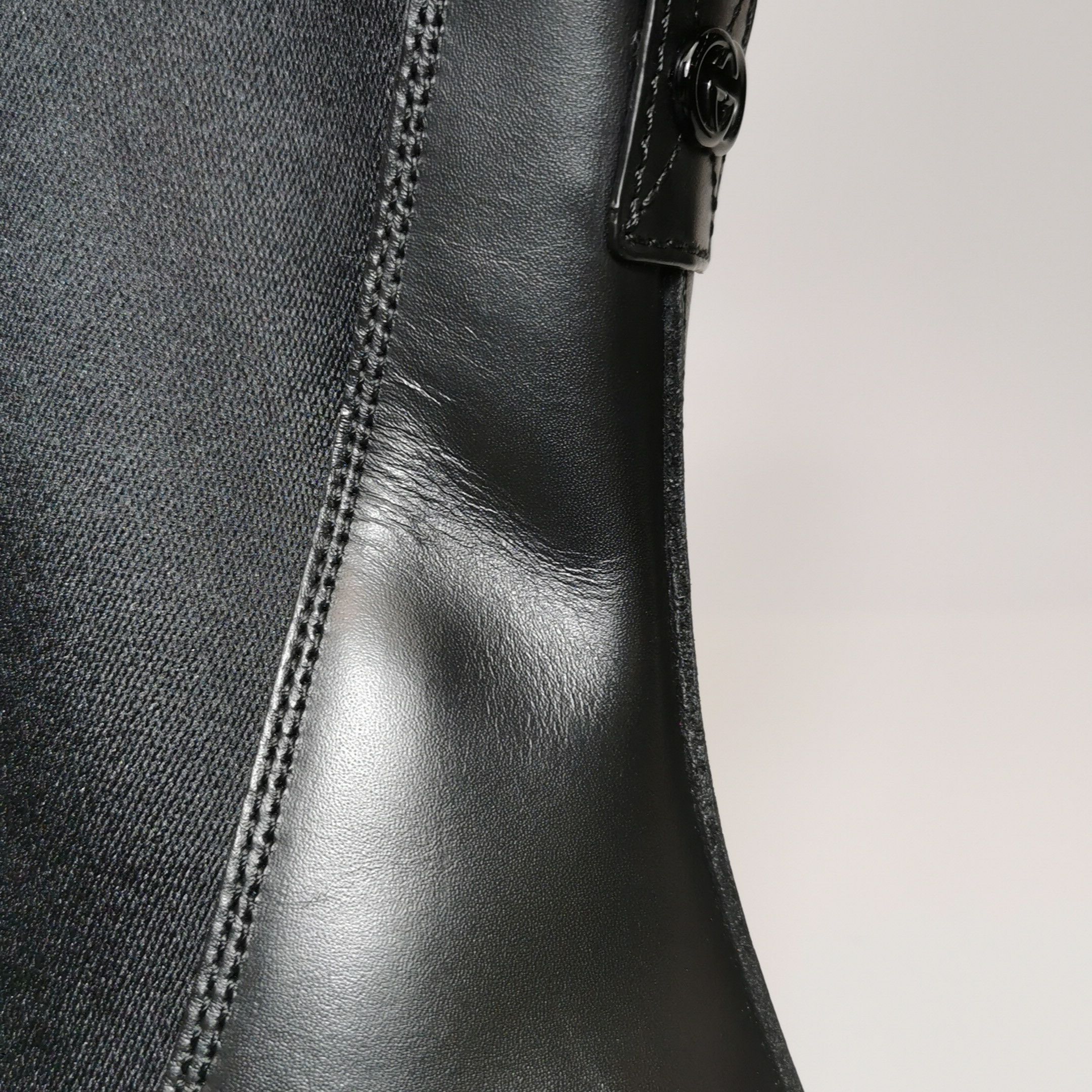 Gucci Gucci Interlocking G Leather Chelsea Boots 41 Size US 8 / EU 41 - 12 Thumbnail