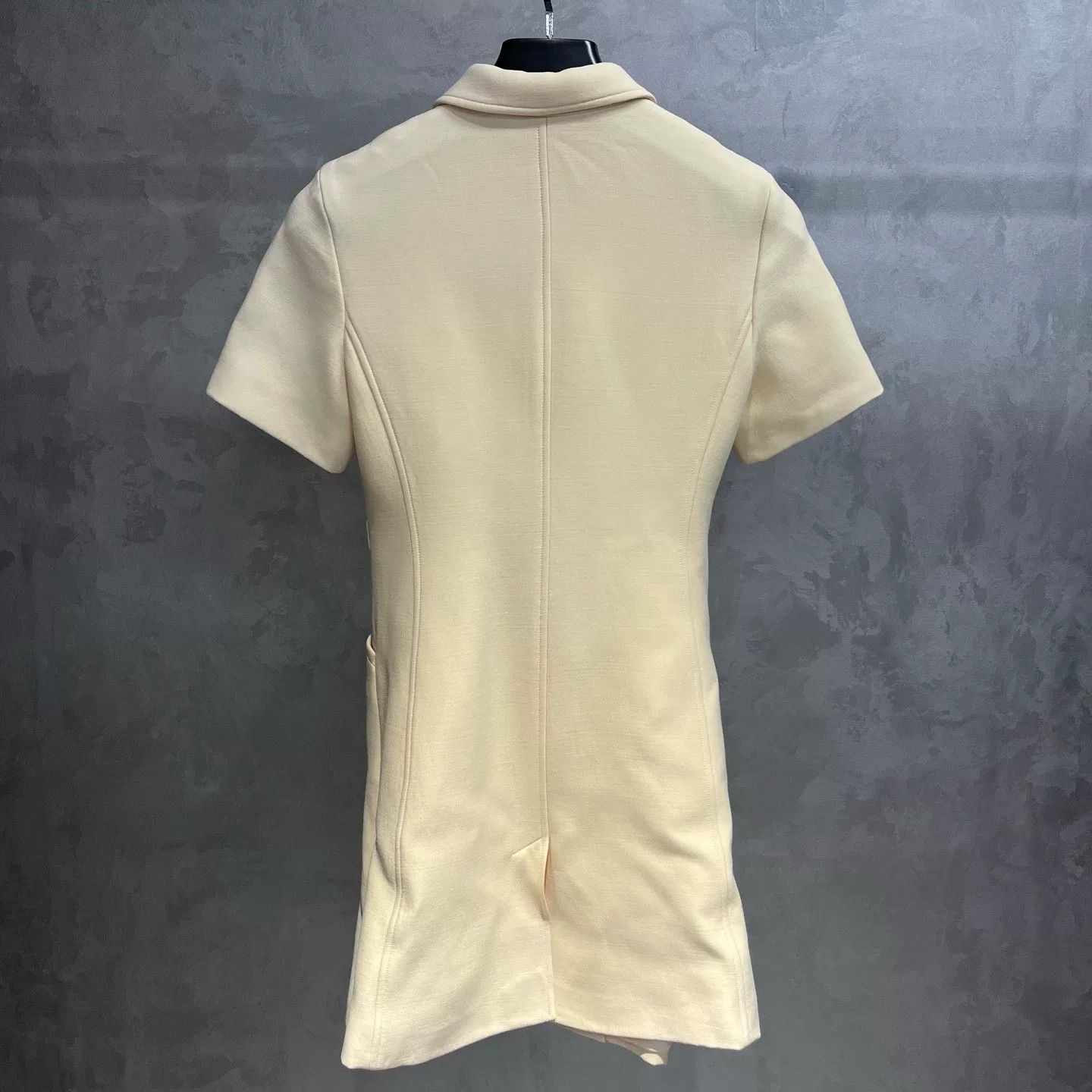 Dior Dior Casual Wool White Dress XS Women Size XS / US 0-2 / IT 36-38 - 2 Thumbnail
