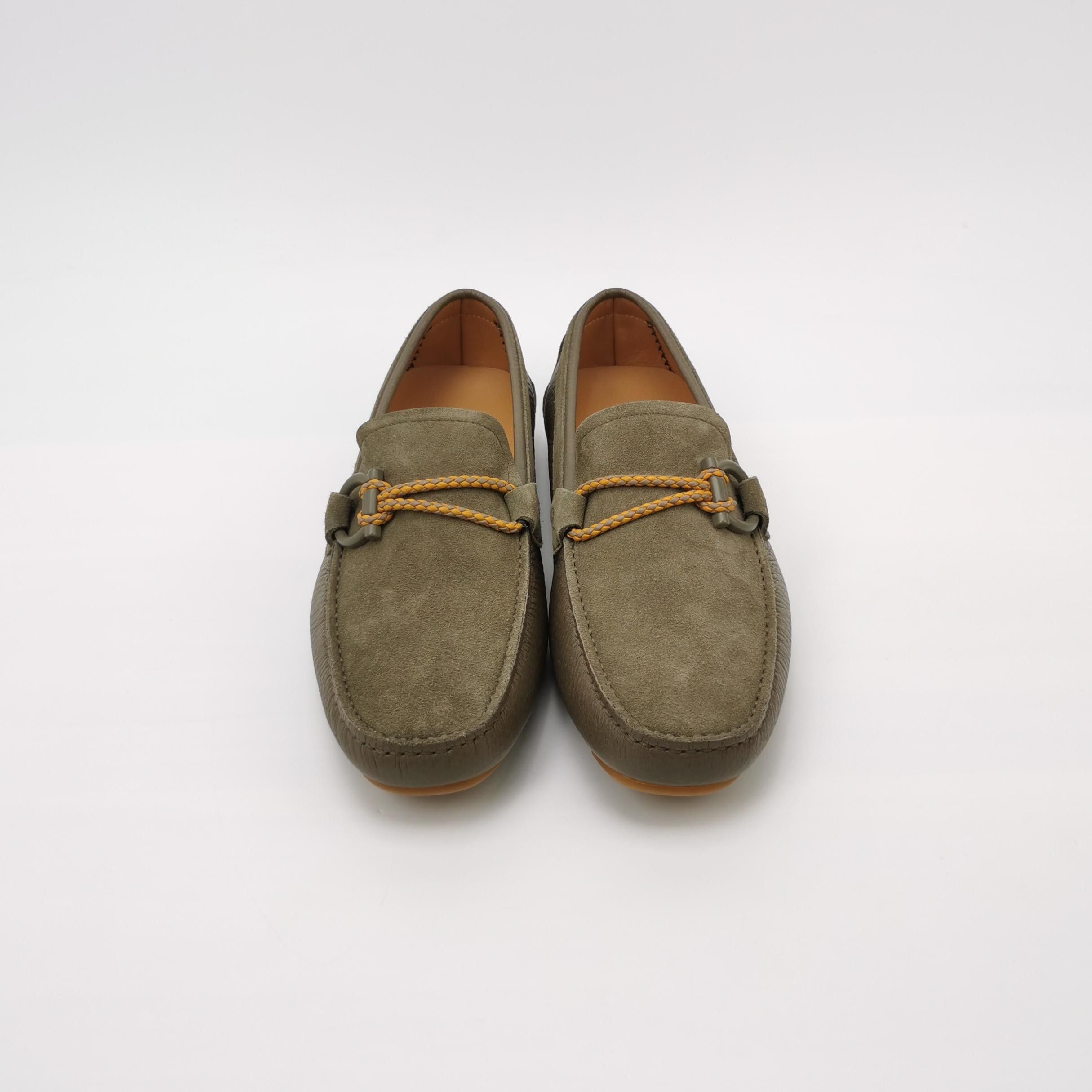 Salvatore Ferragamo Salvatore Ferragamo Gancini Suede Loafers US 6.5 Size US 6 / EU 39 - 4 Thumbnail