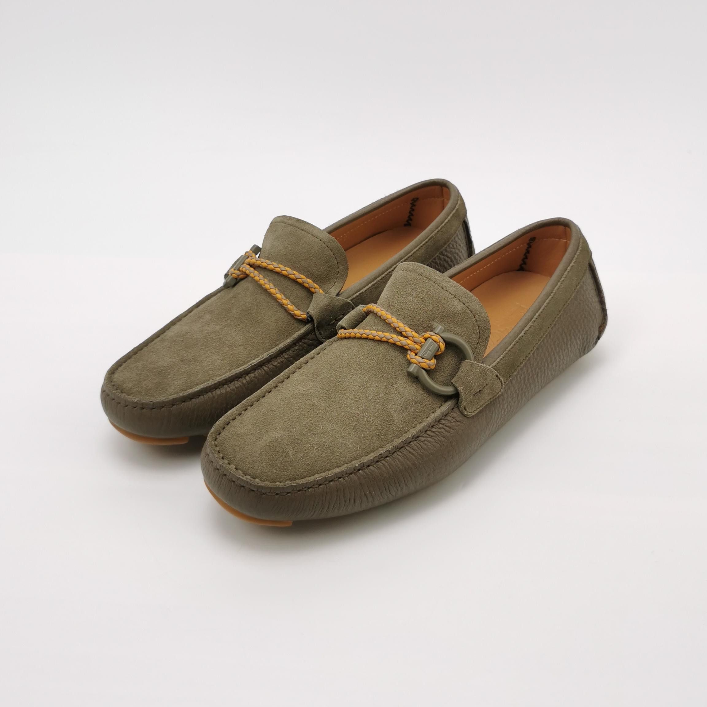 Salvatore Ferragamo Salvatore Ferragamo Gancini Suede Loafers US 6.5 Size US 6 / EU 39 - 3 Thumbnail