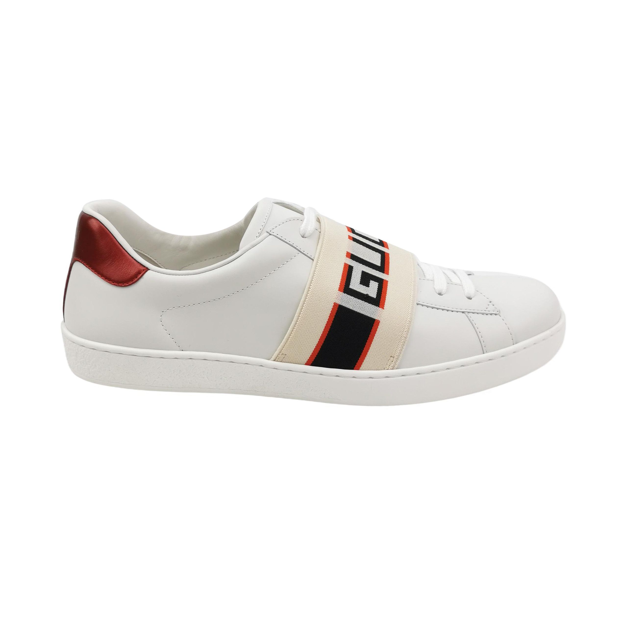 Gucci Gucci Ace Logo Elastic Band Sneakers 42.5 Size US 9 / EU 42 - 2 Thumbnail